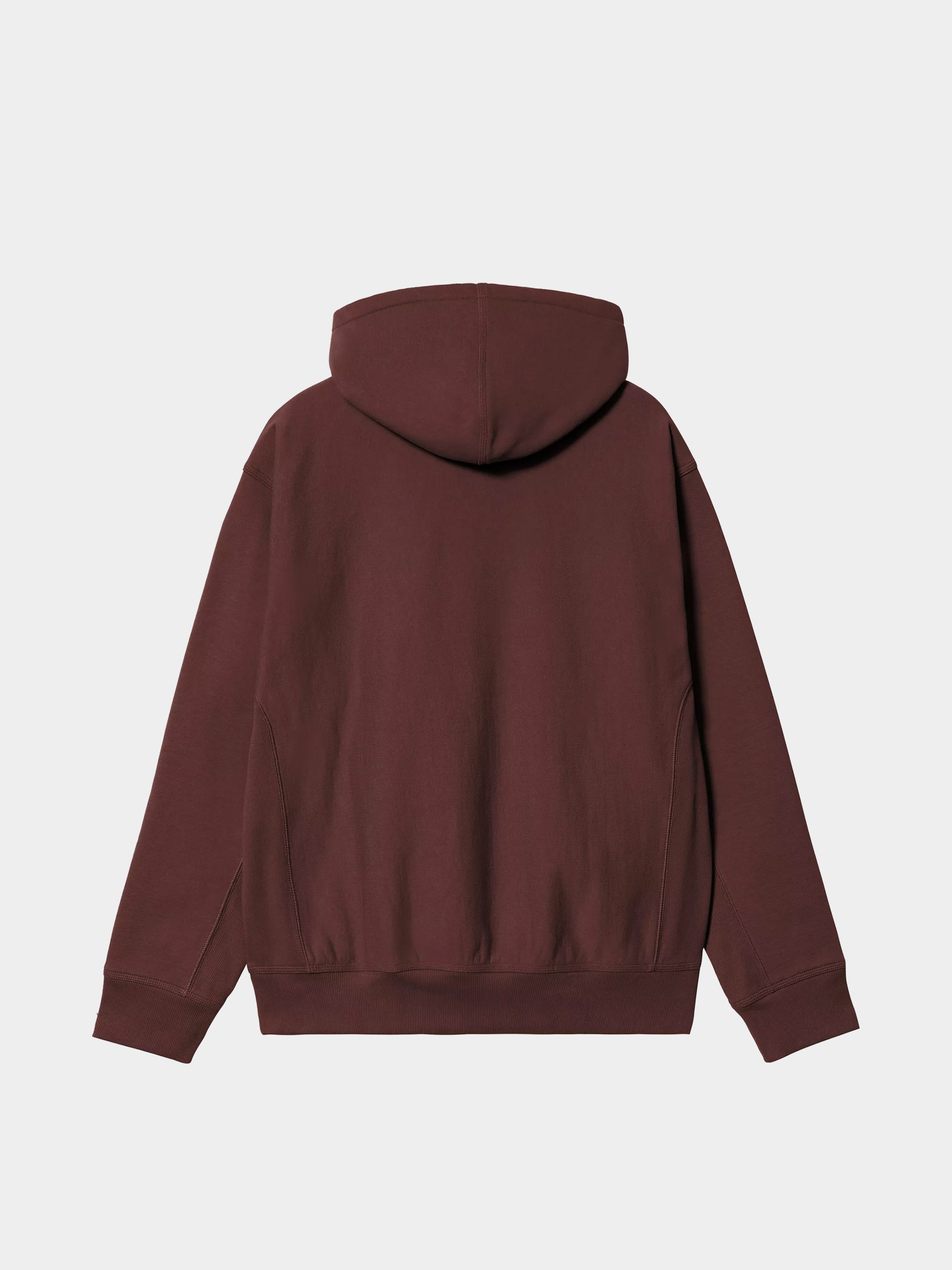 Bluza z kapturem Carhartt WIP American Script HD (amarone)