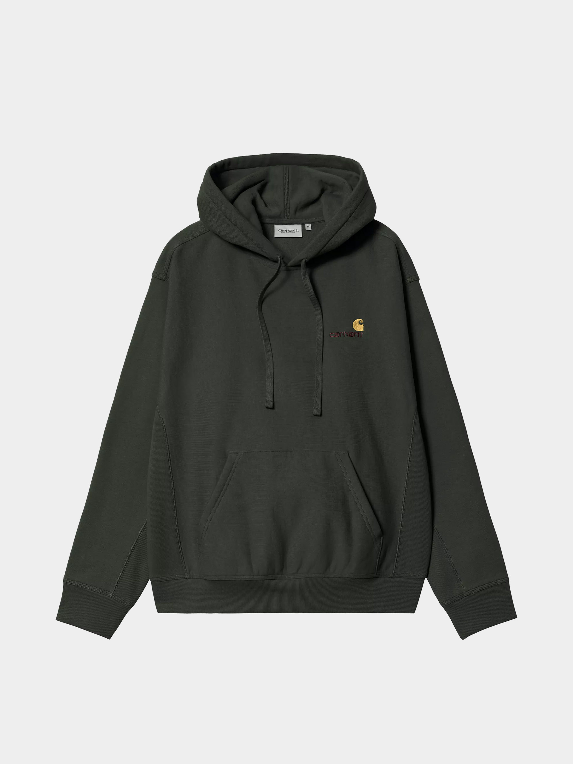 Bluza z kapturem Carhartt WIP American Script HD (raven)