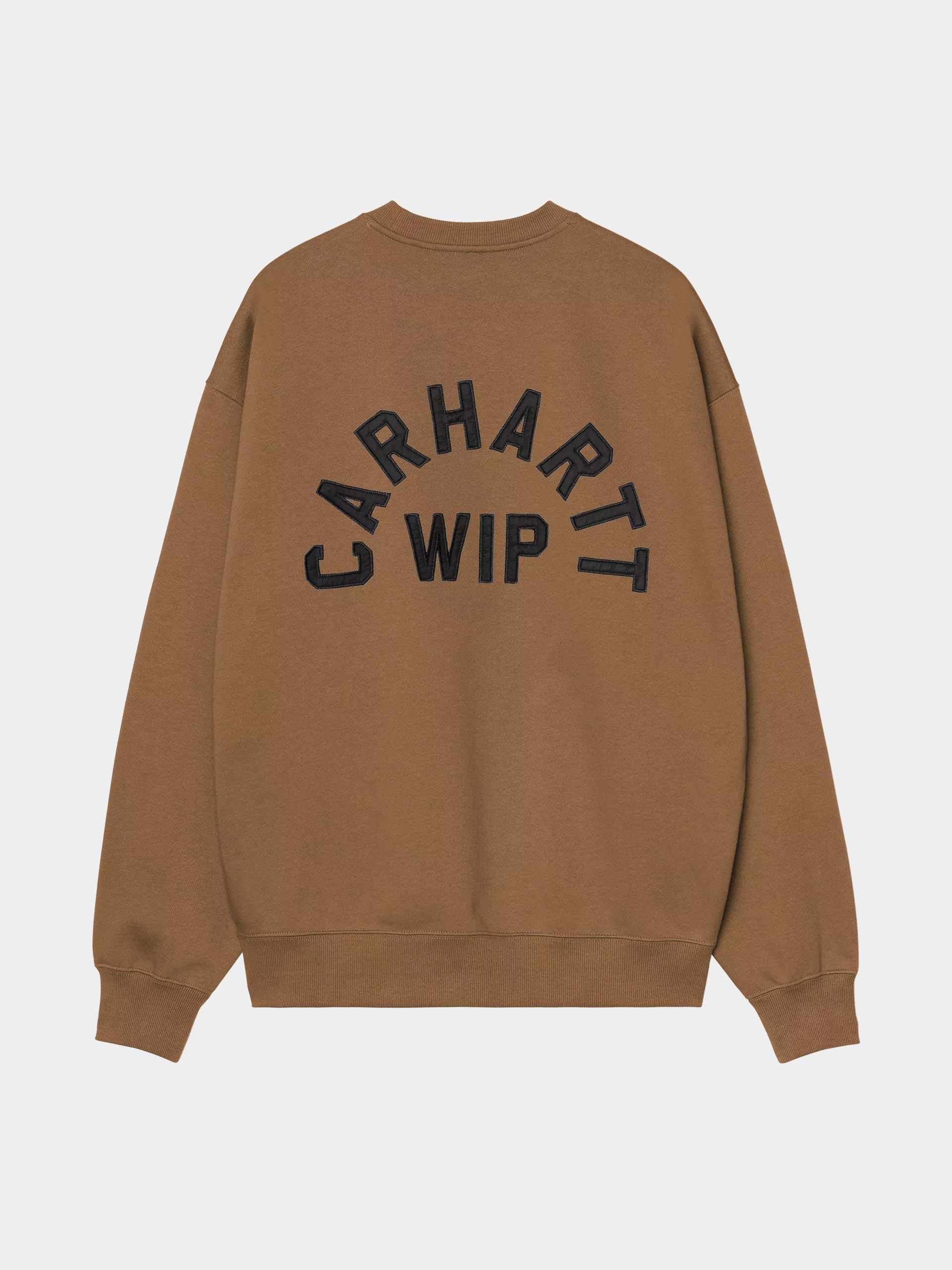 Bluza Carhartt WIP Arch Script (wip h brown/black/stone washed)