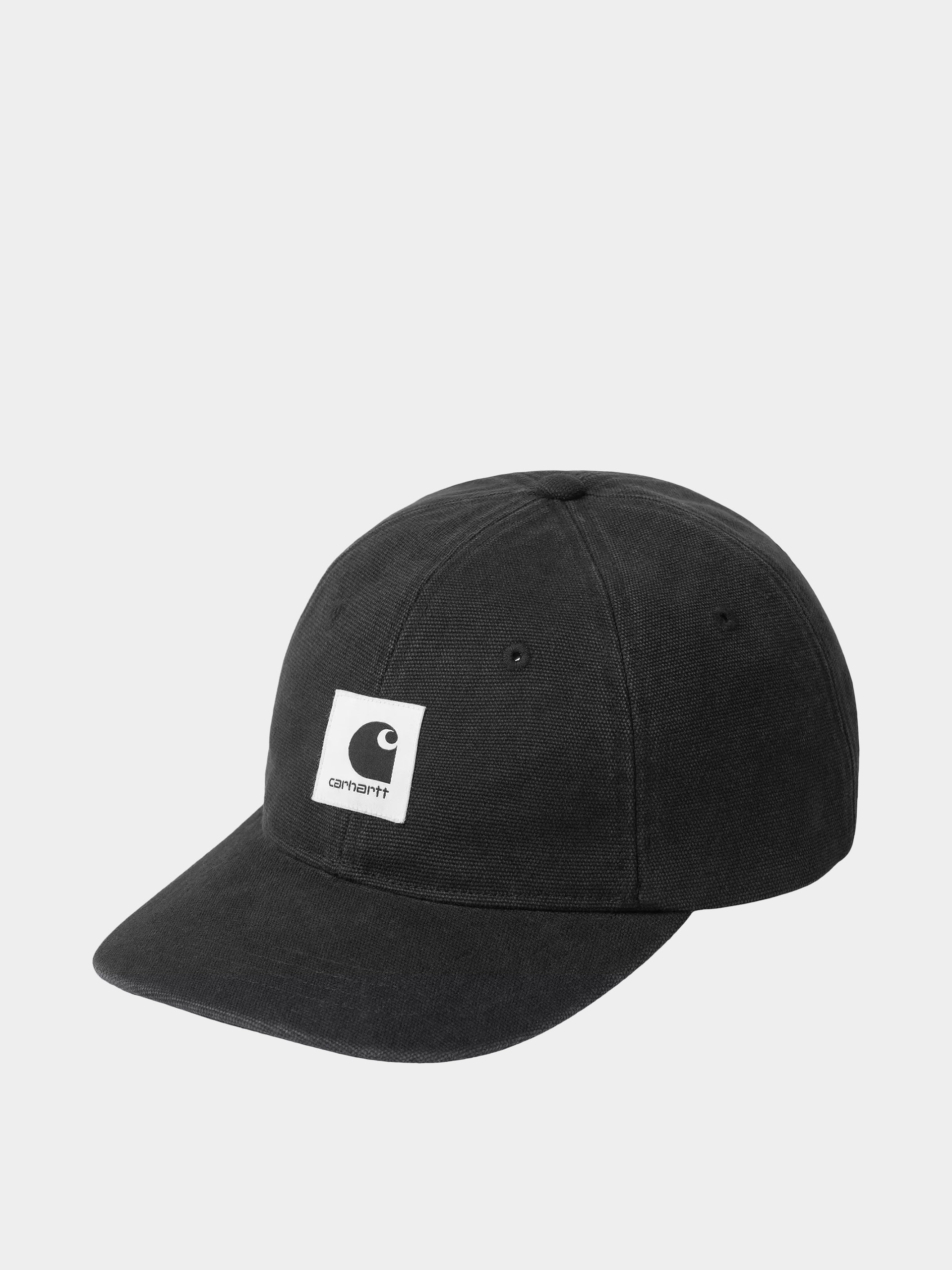 Czapka z daszkiem Carhartt WIP Canvas (black/stone washed)