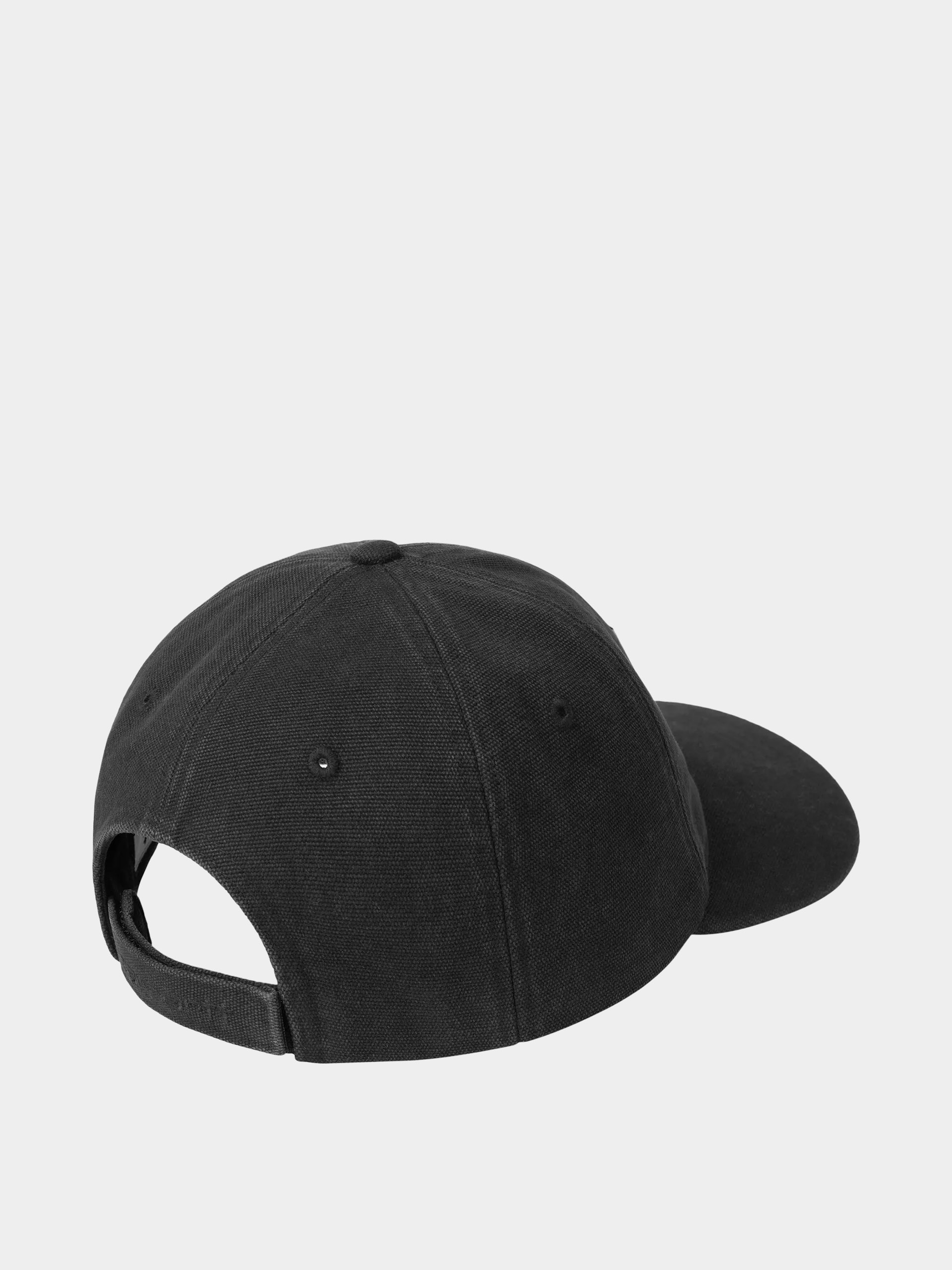 Czapka z daszkiem Carhartt WIP Canvas (black/stone washed)