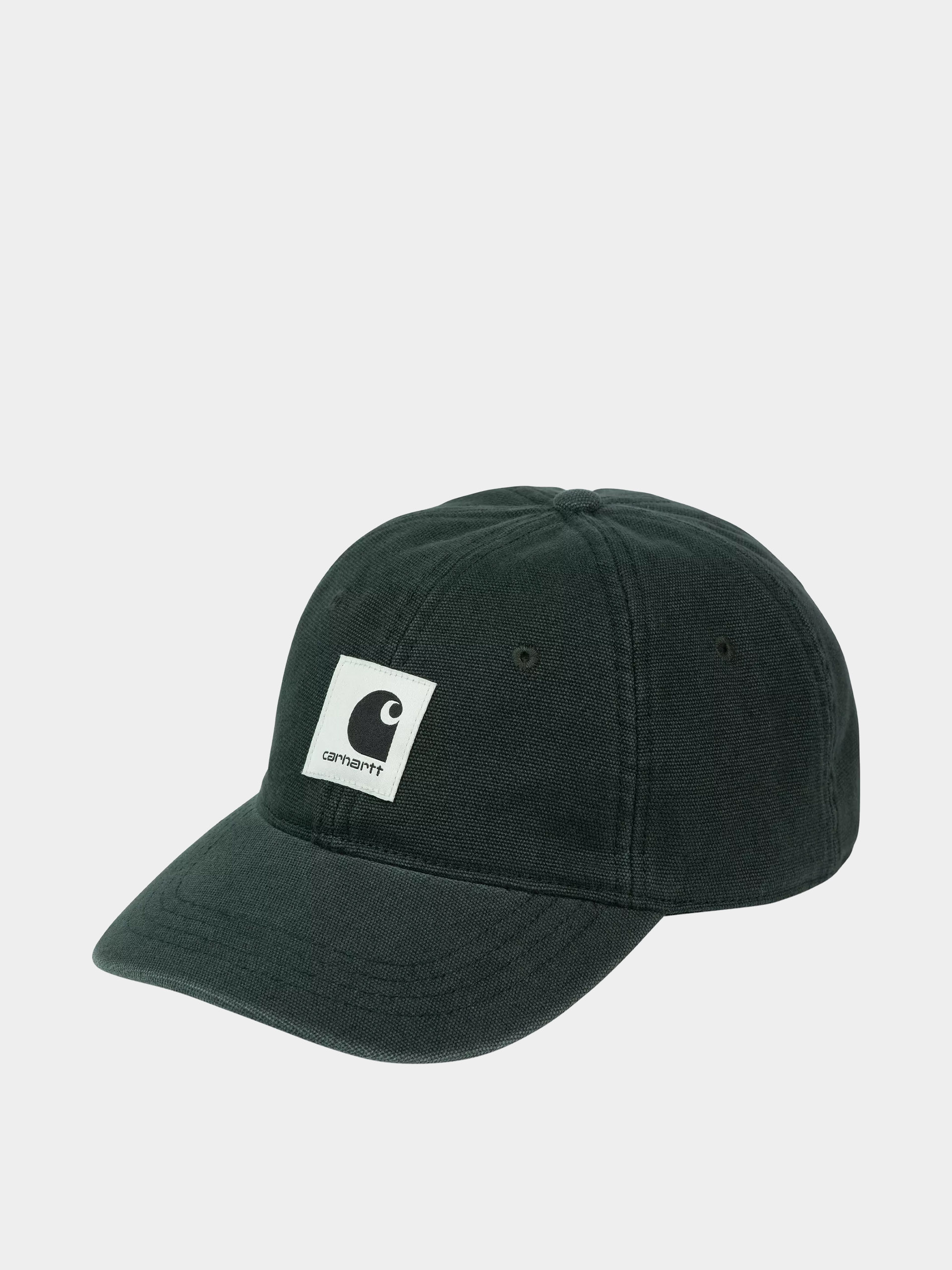 Czapka z daszkiem Carhartt WIP Canvas (raven/stone washed)
