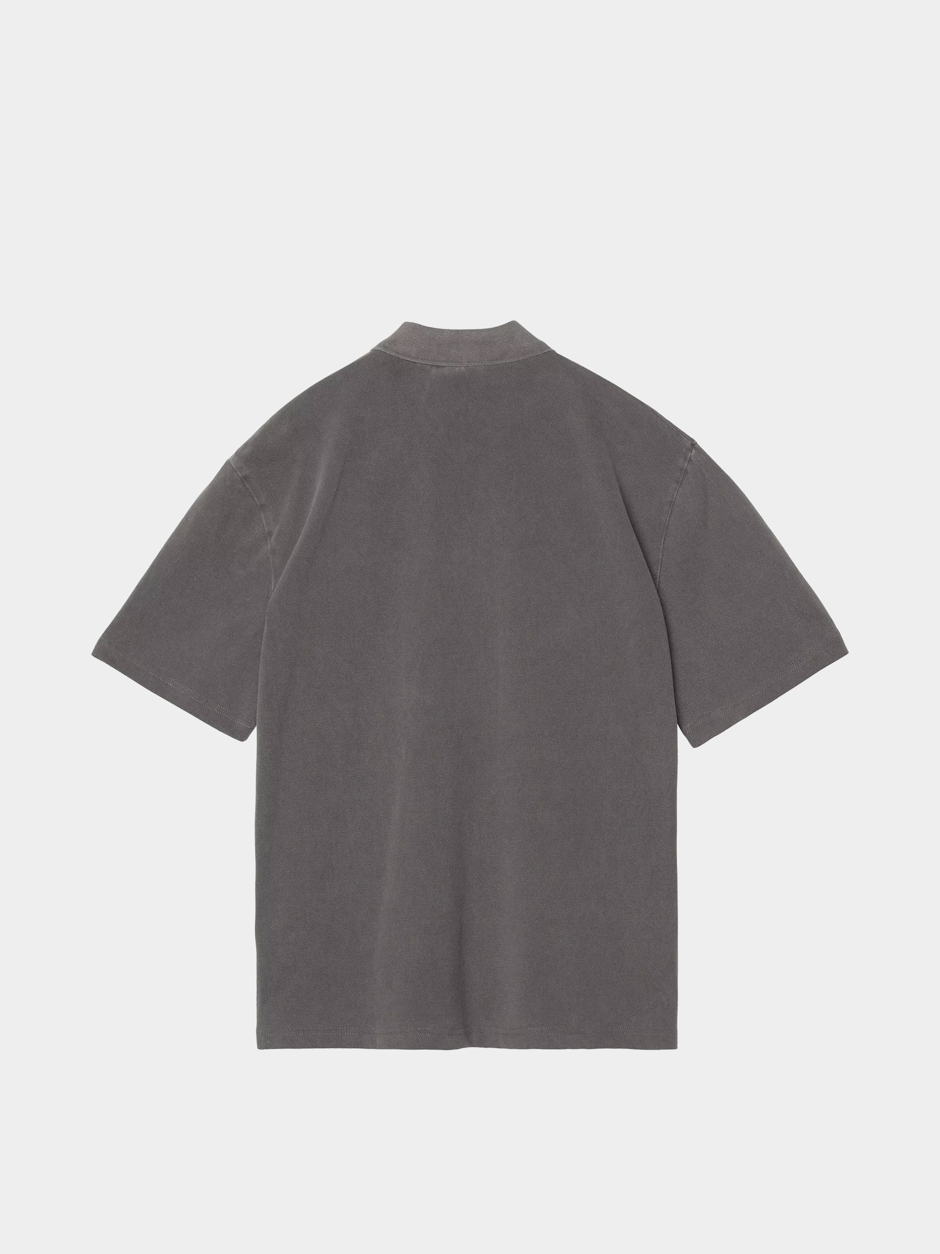 T-shirt Carhartt WIP Wayne Polo (black/garment dyed)