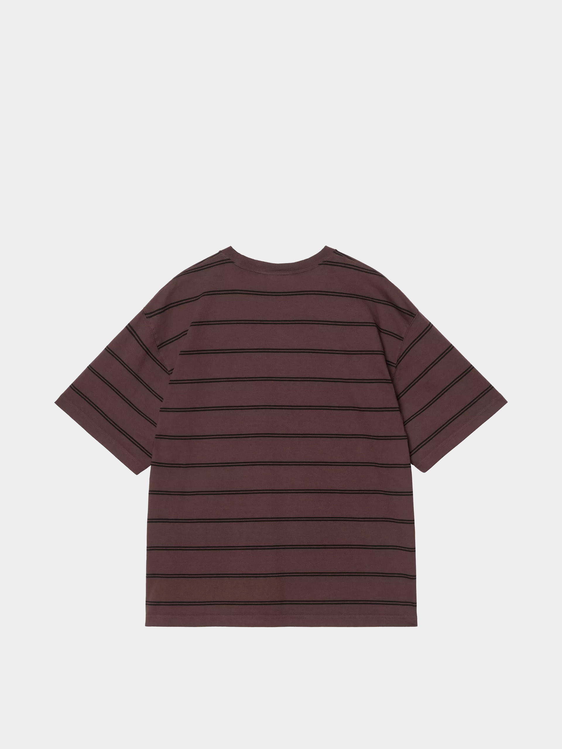 T-shirt Carhartt WIP Cardona Pocket (cardona stripe natural/palisander/garment dyed)