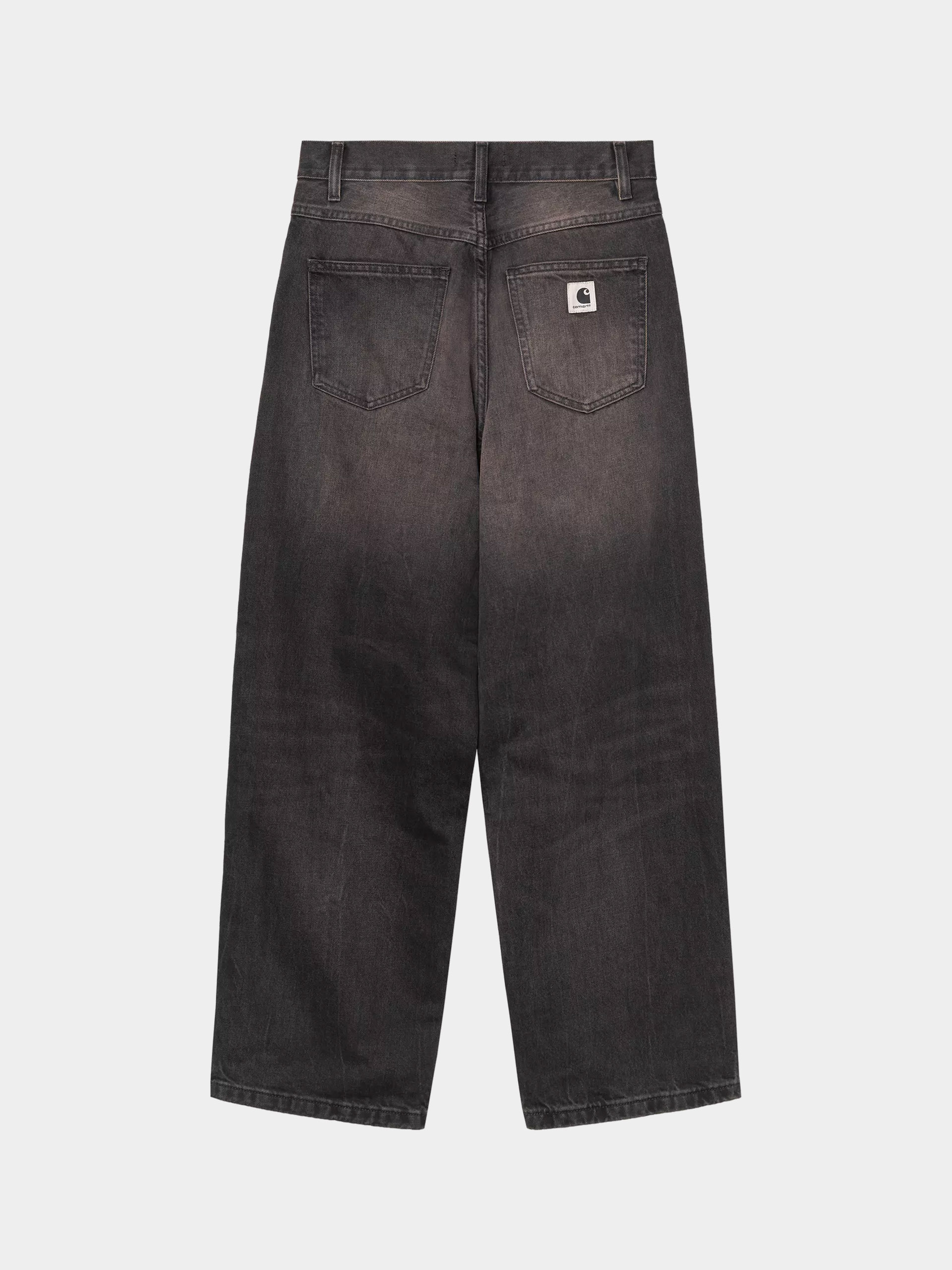 Spodnie Carhartt WIP Brandon Wmn (black/tobacco used wash)