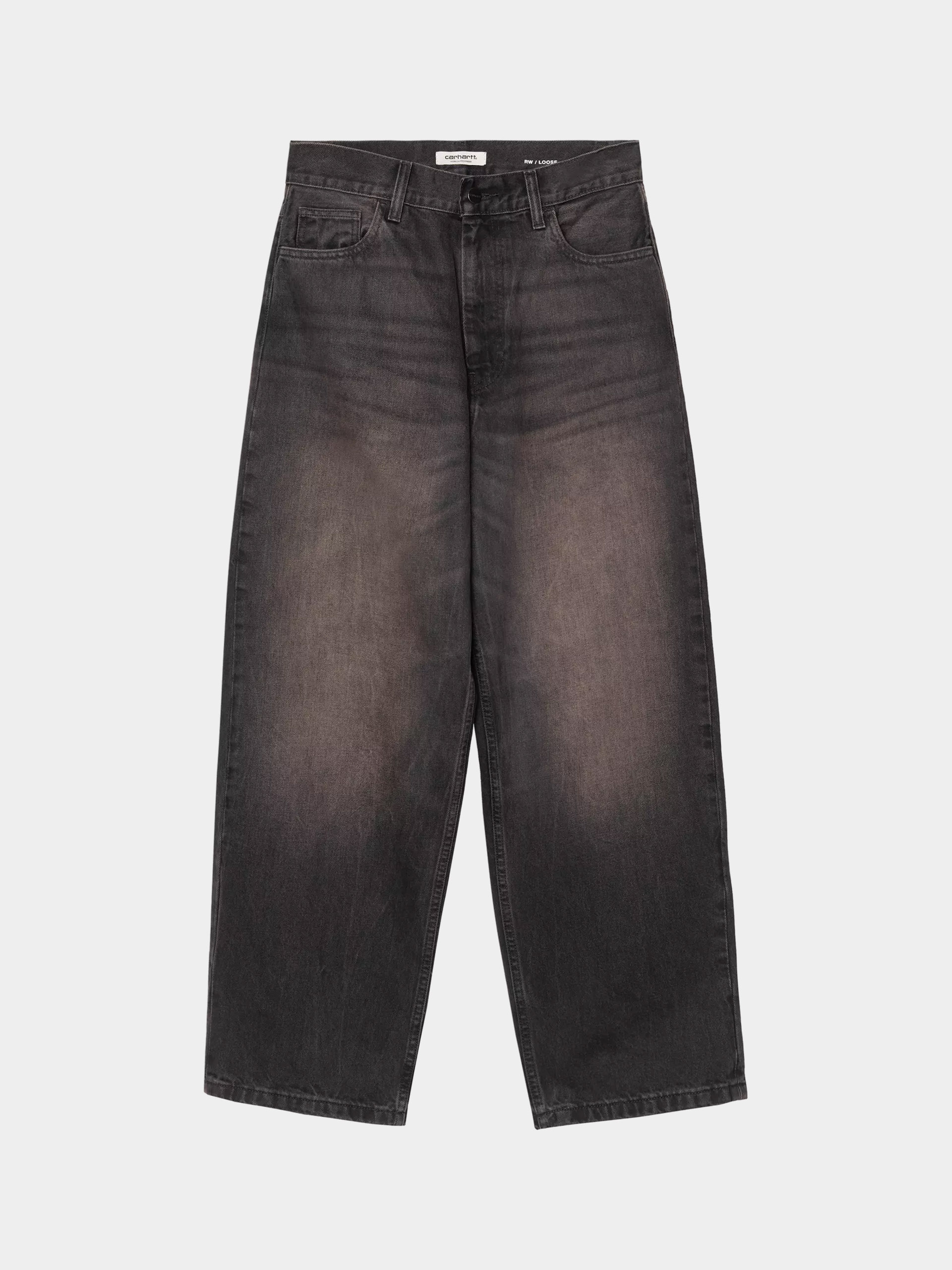 Spodnie Carhartt WIP Brandon Wmn (black/tobacco used wash)