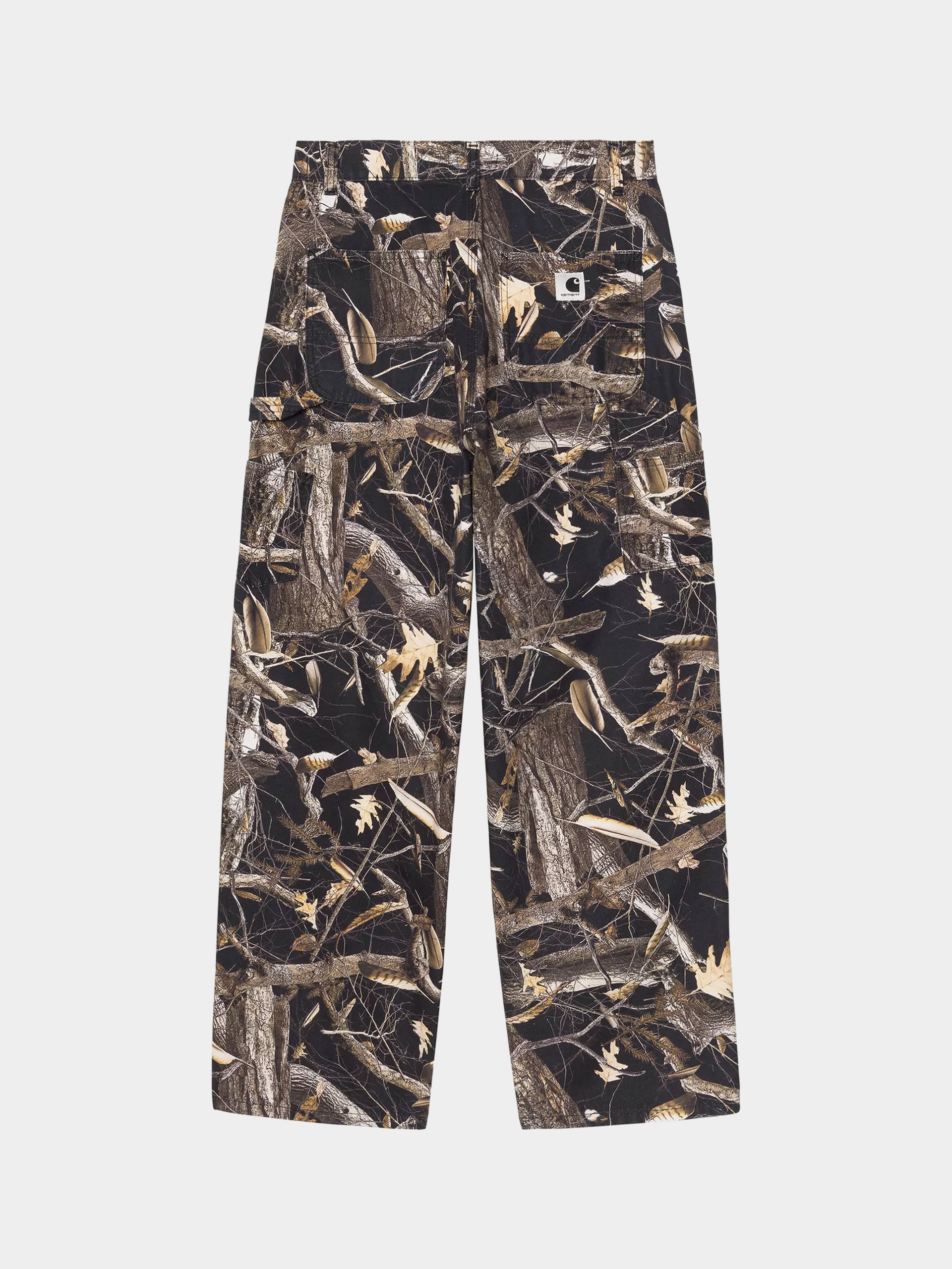 Spodnie Carhartt WIP Brandon Single Knee Wmn (camo feather tree black/heavy stone wash)