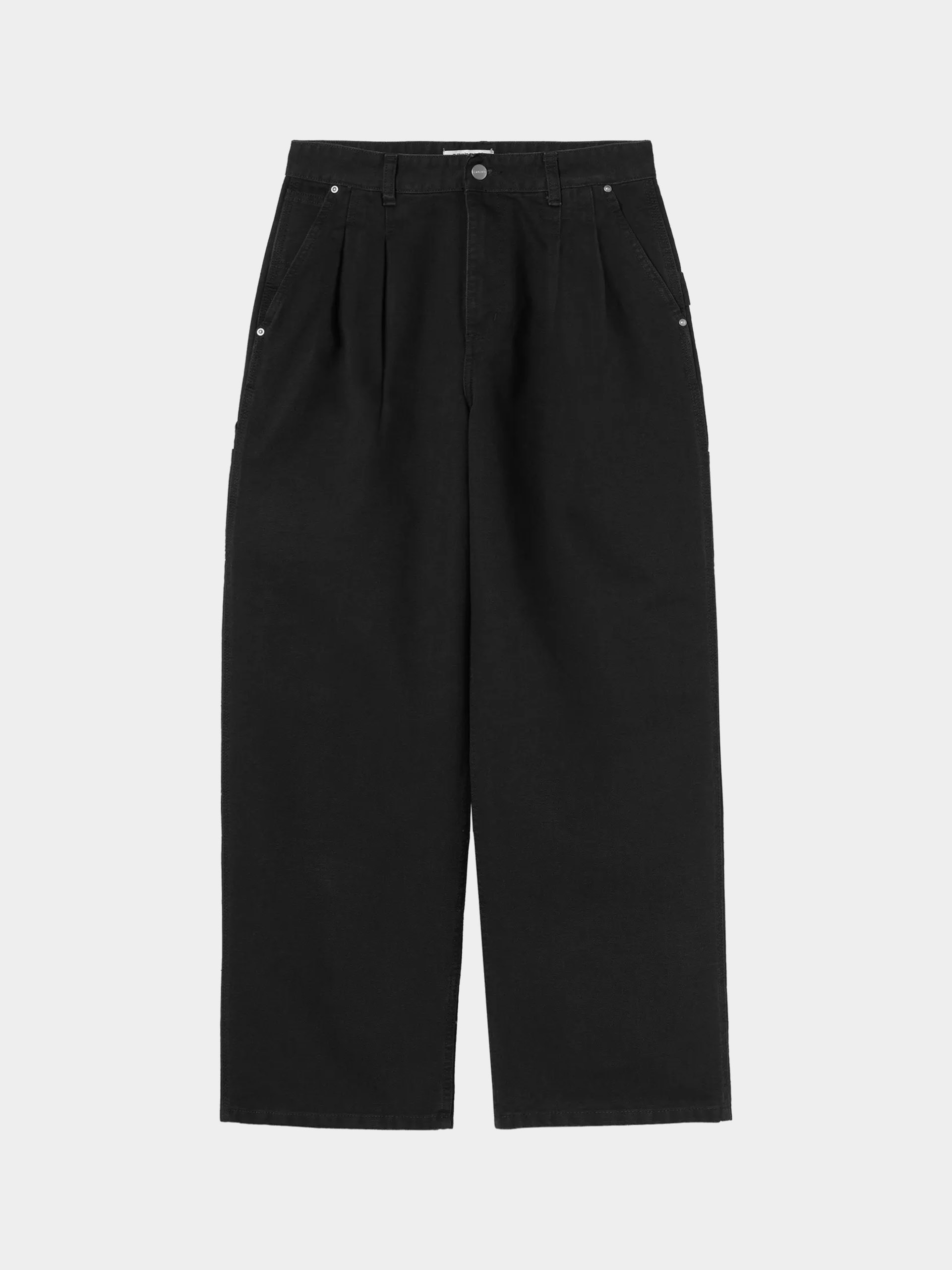 Spodnie Carhartt WIP Billie Single Knee Wmn (black/stone washed)