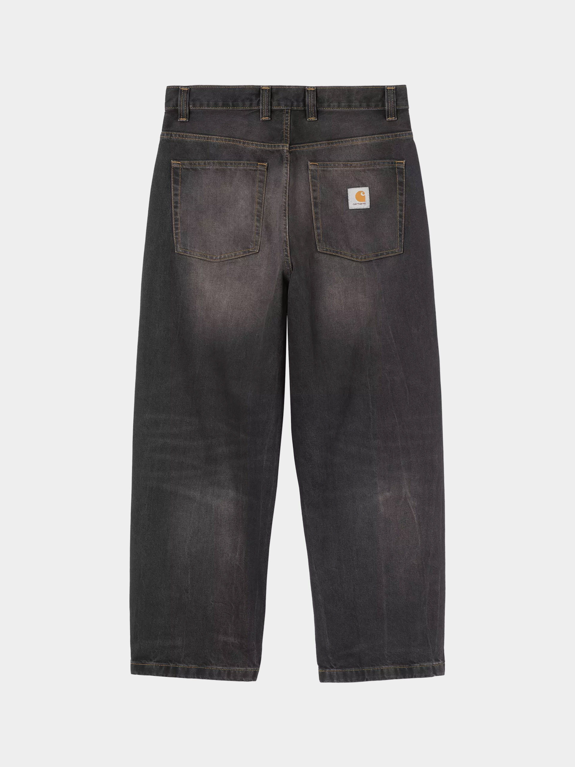 Spodnie Carhartt WIP Brandon (black/tobacco used wash)