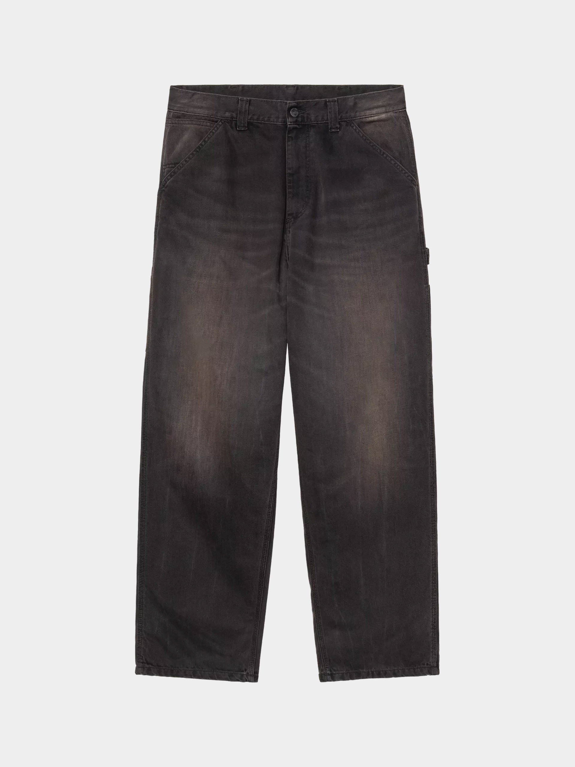 Spodnie Carhartt WIP OG Single Knee (black/tobacco used wash)