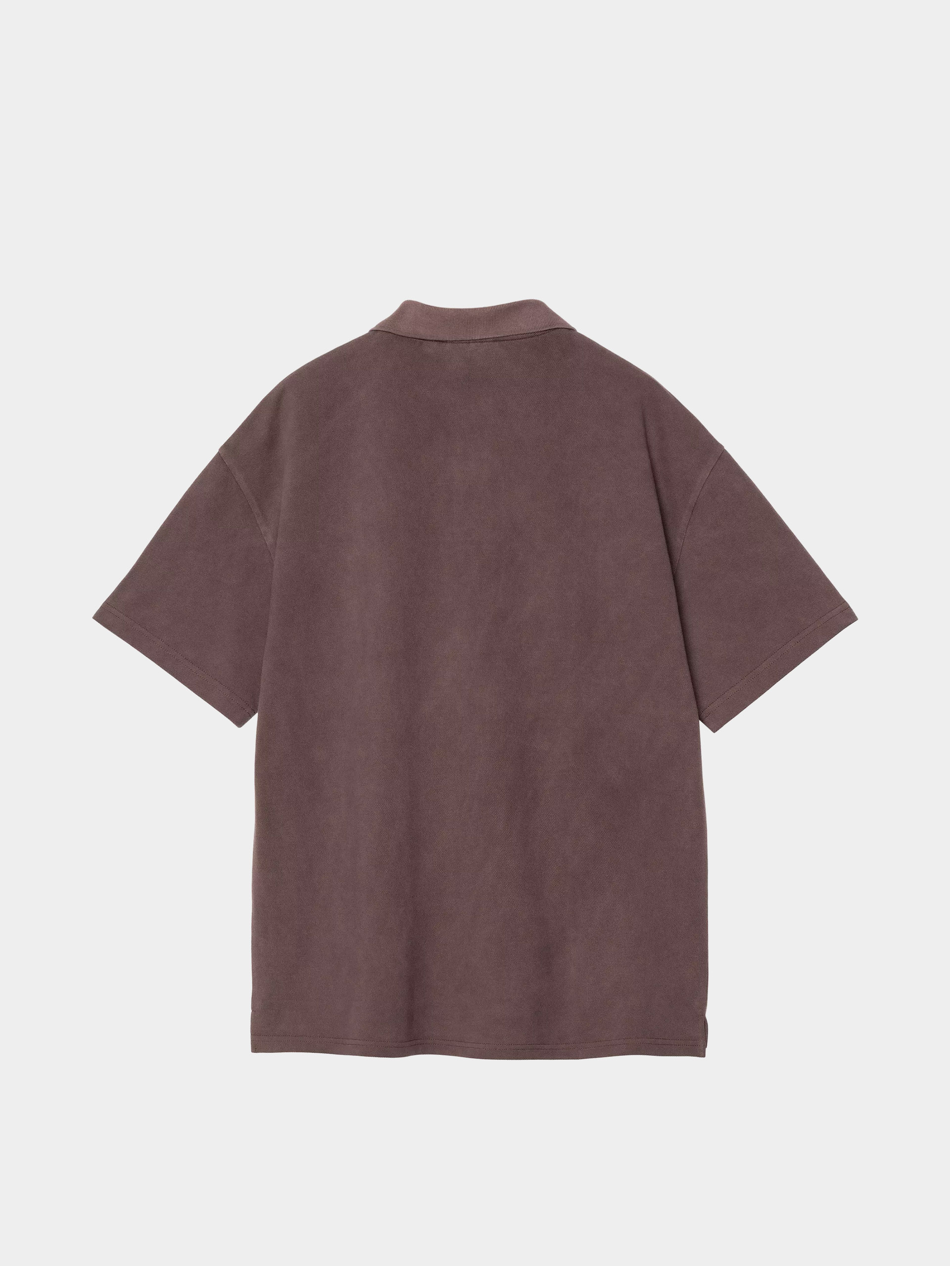 T-shirt Carhartt WIP Wayne Polo (palisander/garment dyed)