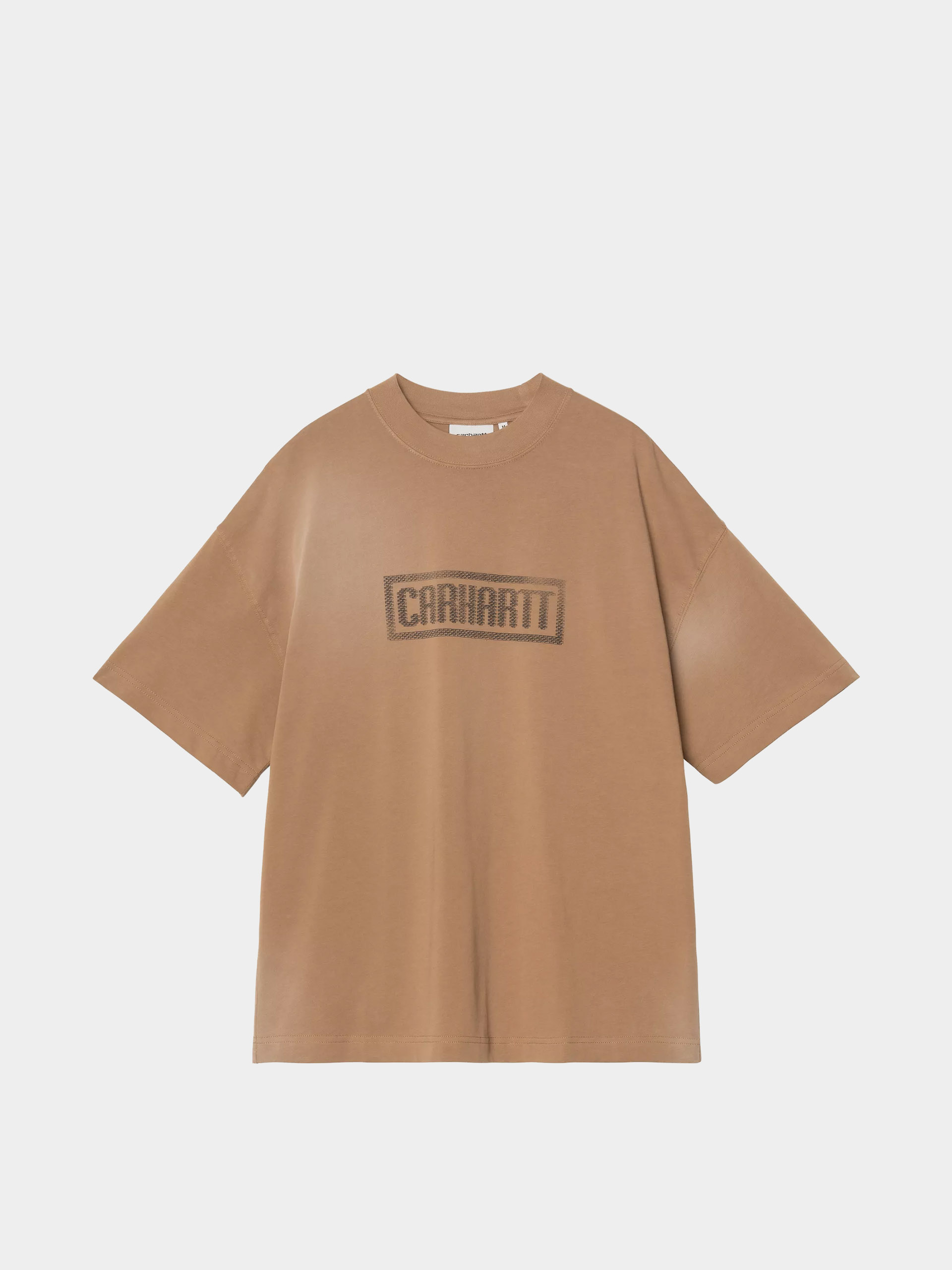 T-shirt Carhartt WIP Bricky Man (wip h brown/stone dyed)