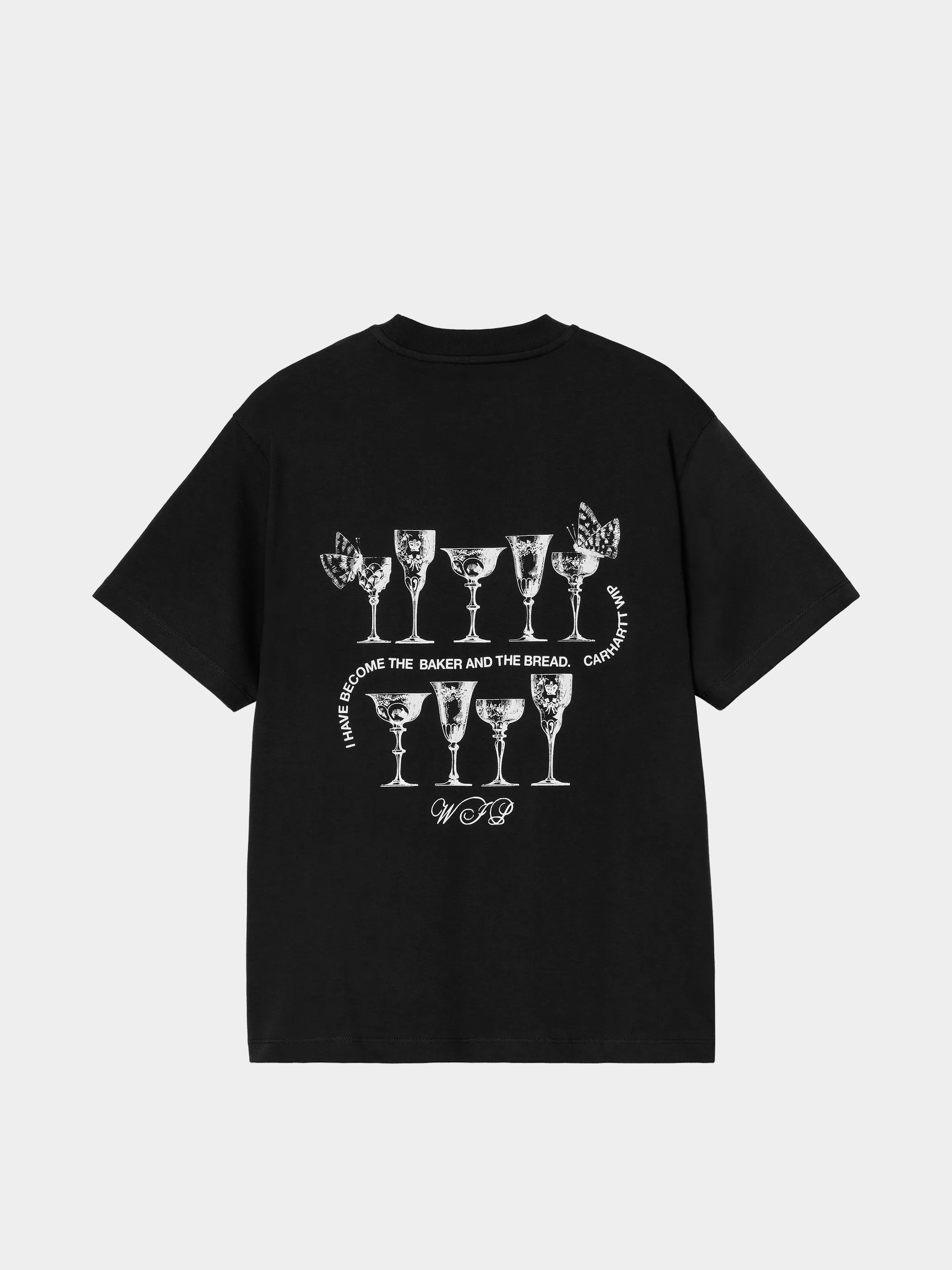 T-shirt Carhartt WIP Silver Cups Wmn (black)