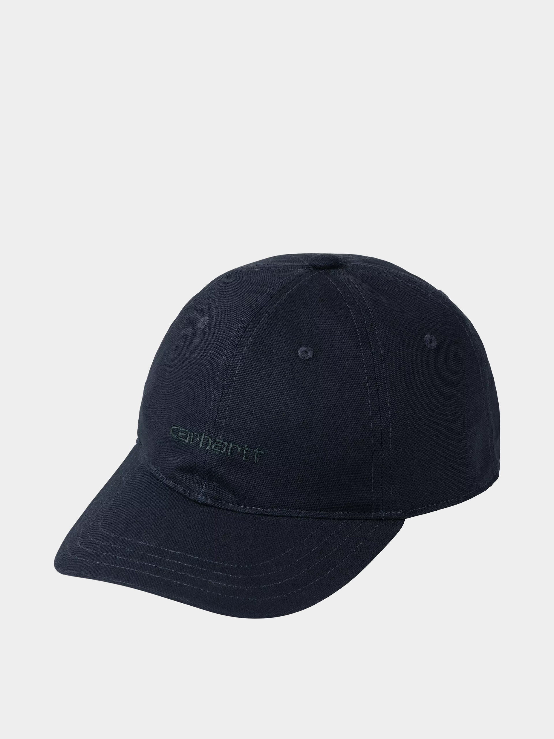 Czapka z daszkiem Carhartt WIP Canvas Script (dark navy/dark scarab)