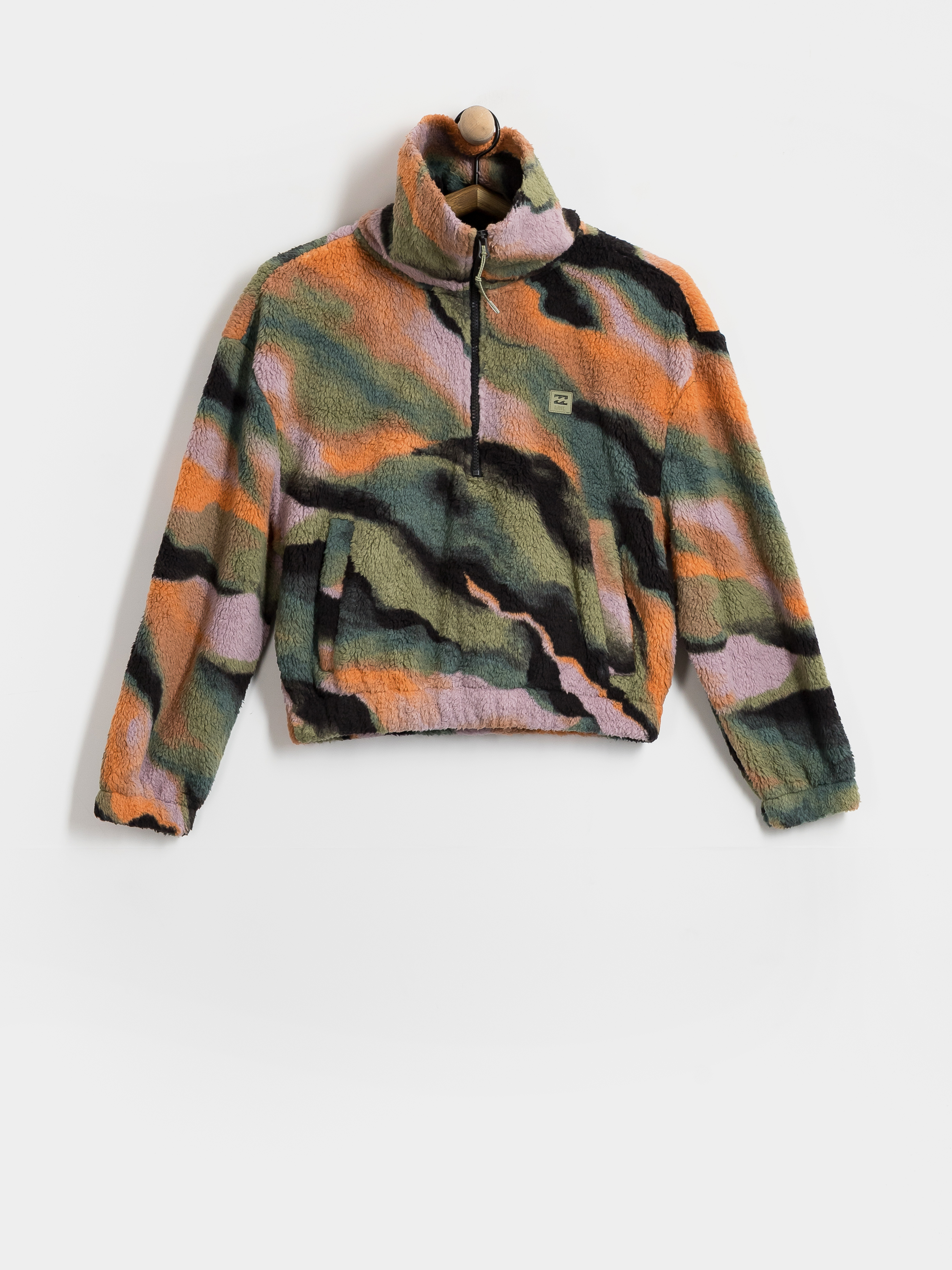 Polar Billabong Barra Half Zip Wmn (black pebble)