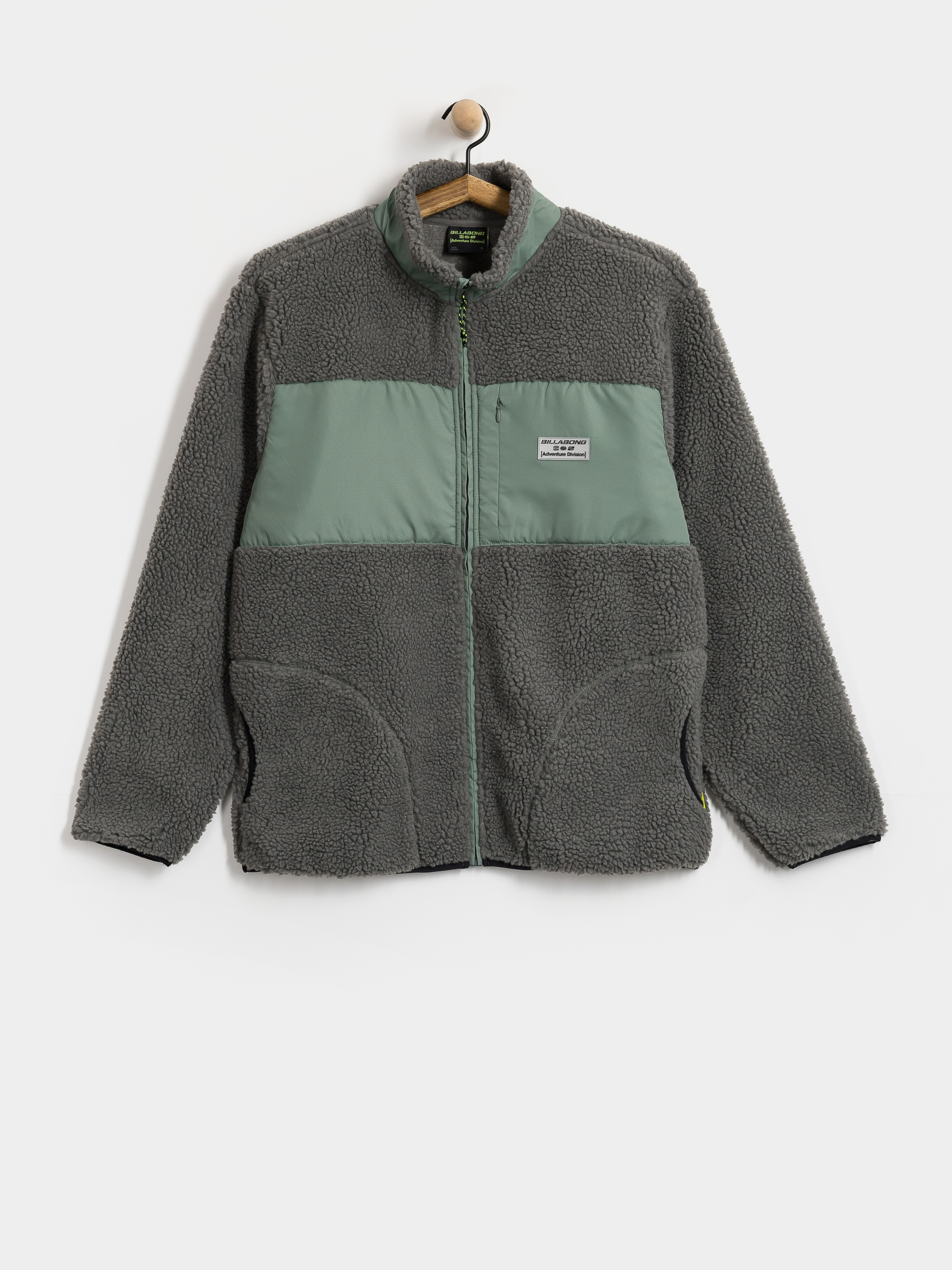 Męski Polar Billabong Canyon Trail Zip (pewter)