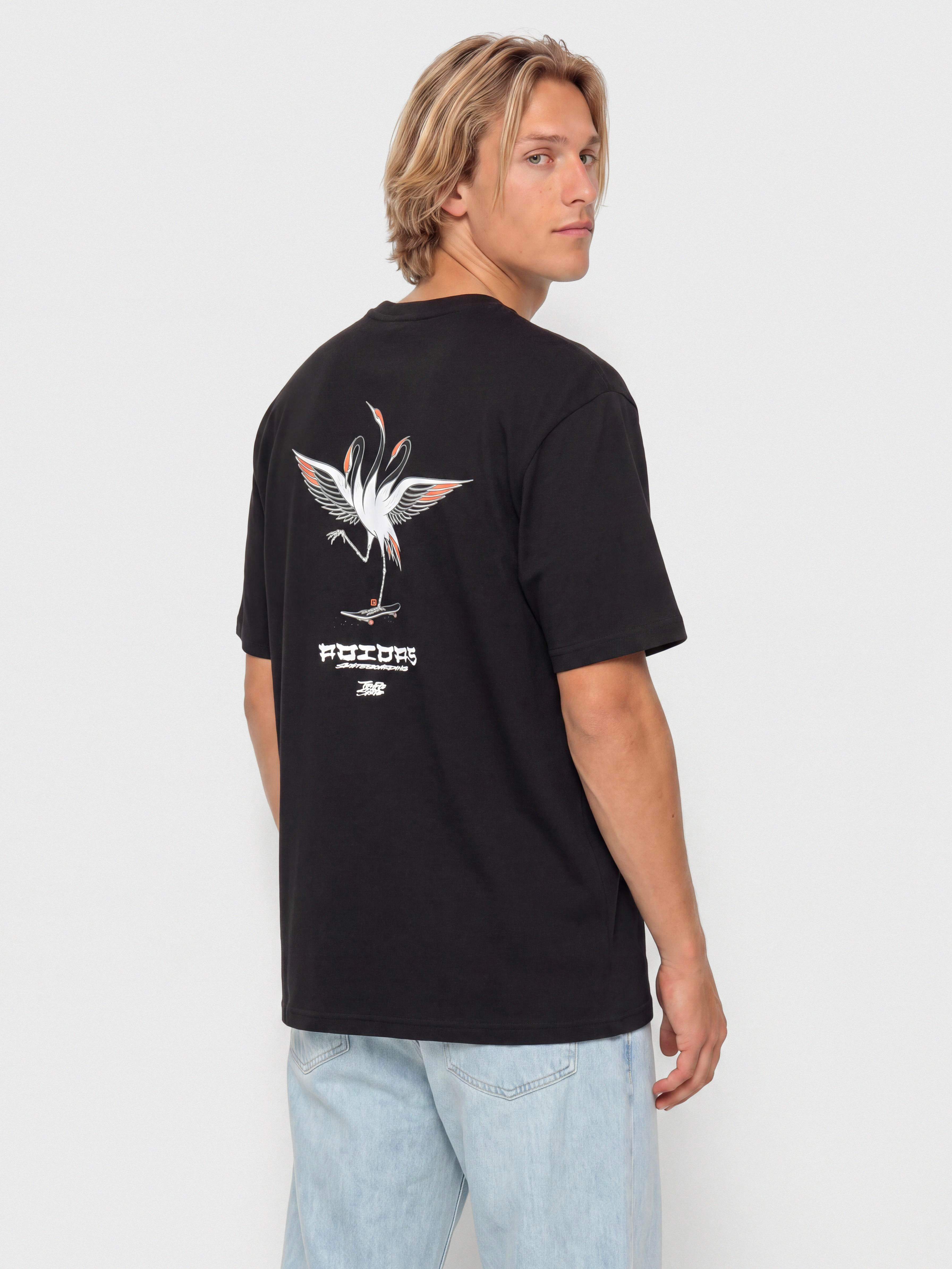 T-shirt adidas Tos Crane (black/white)