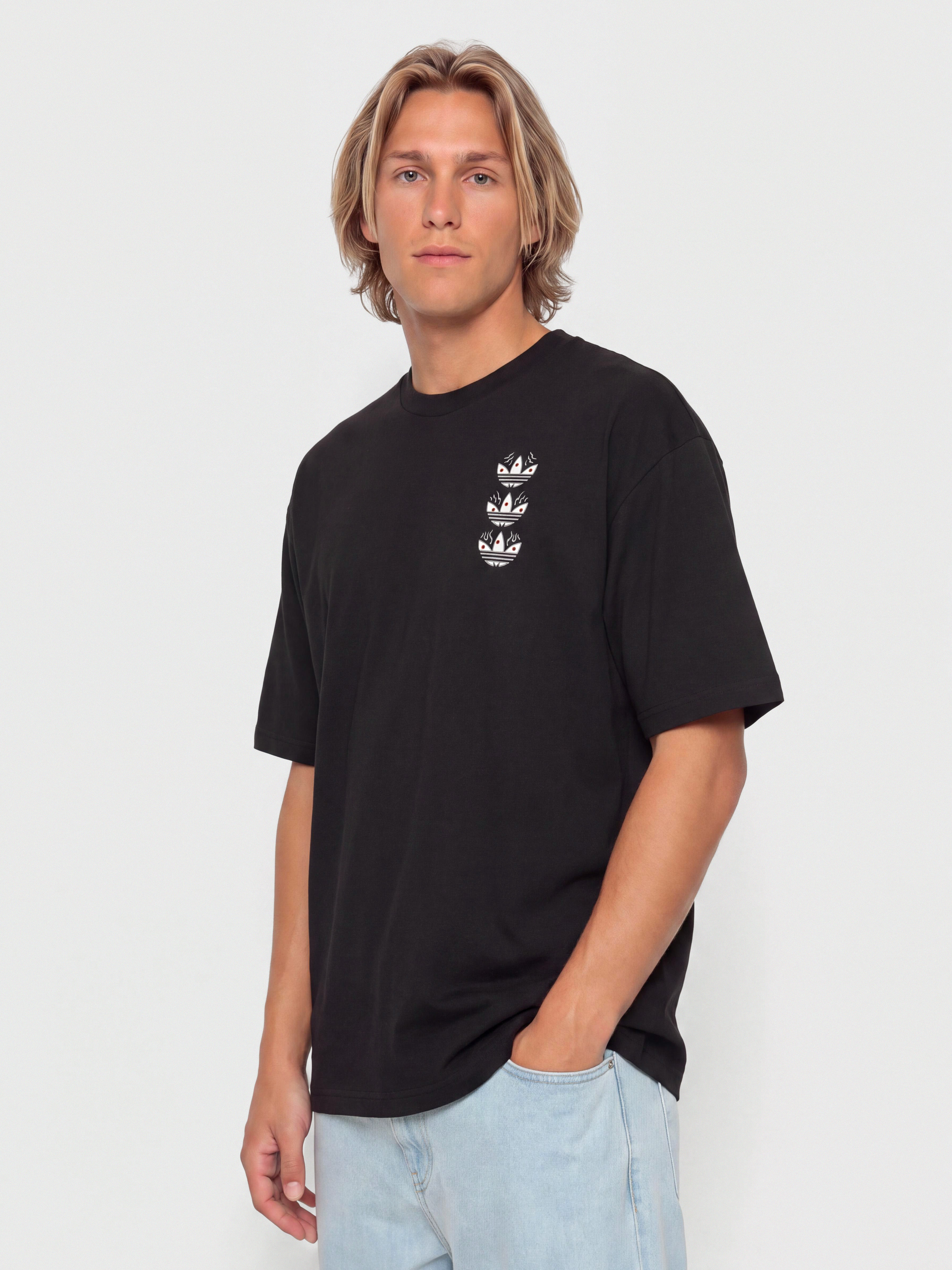 T-shirt adidas Tos Curb (black/multco)