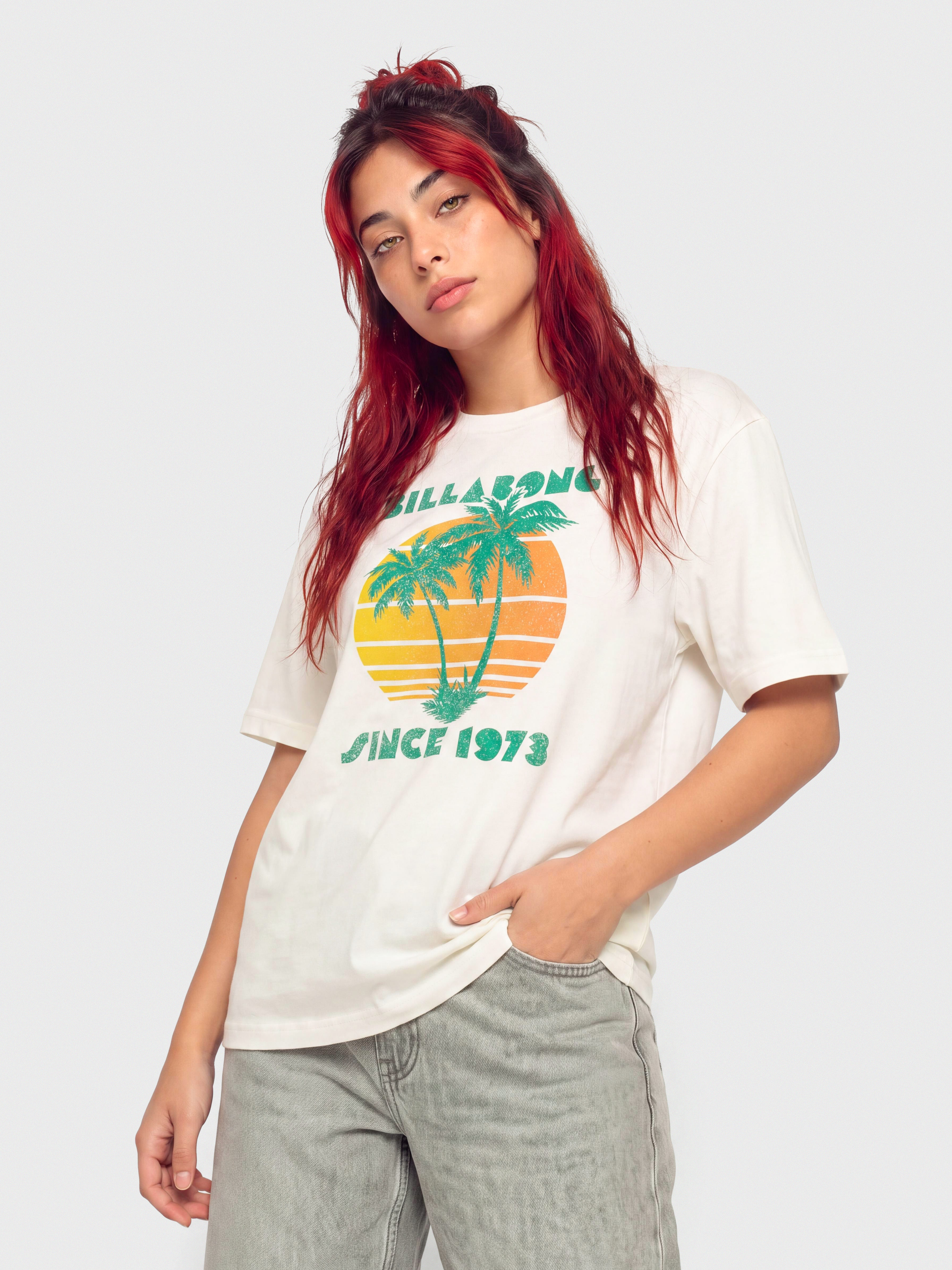 T-shirt Billabong My Beach Club Wmn (salt crystal)