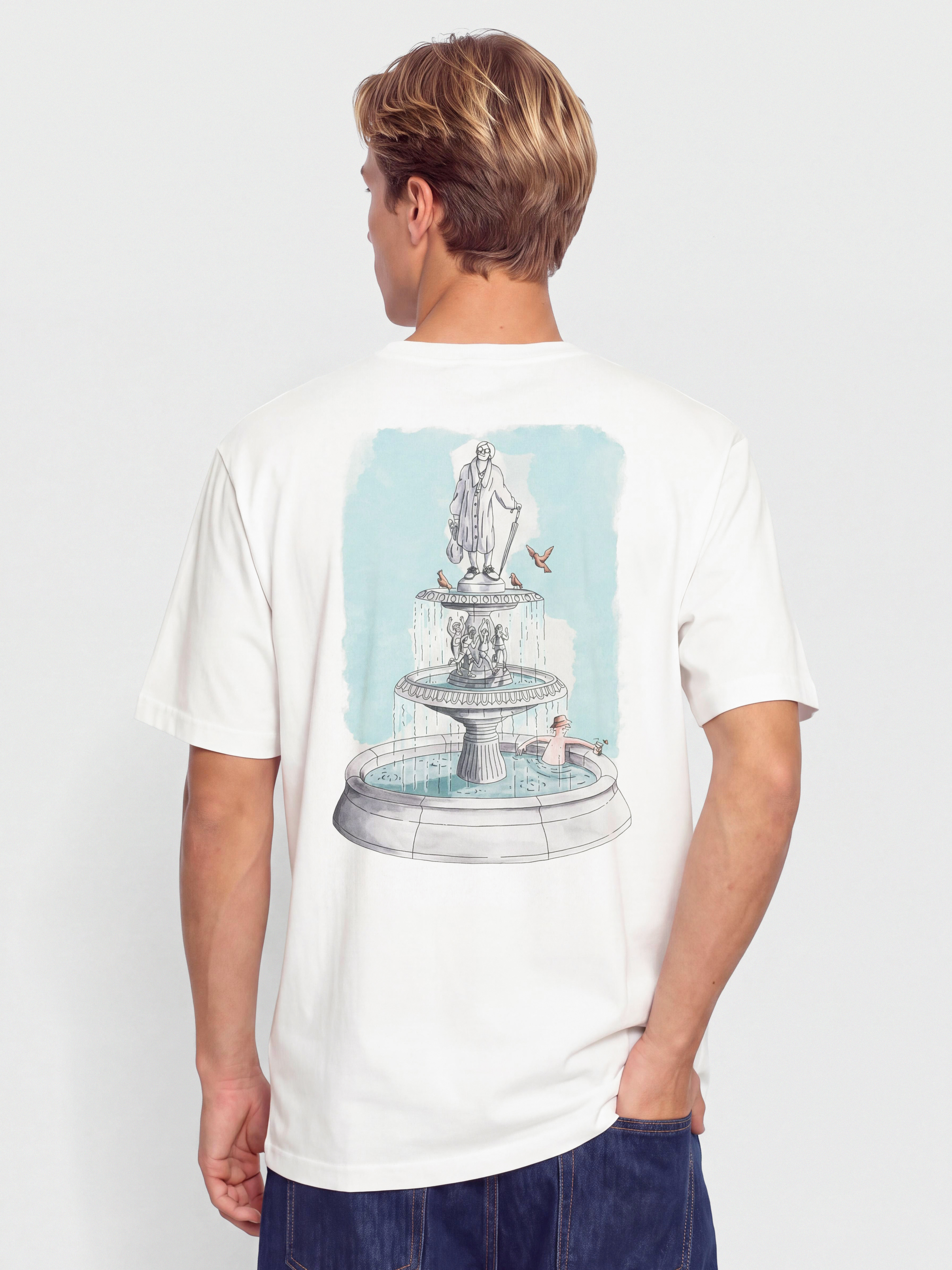 T-shirt New Balance Fountain (sea salt)