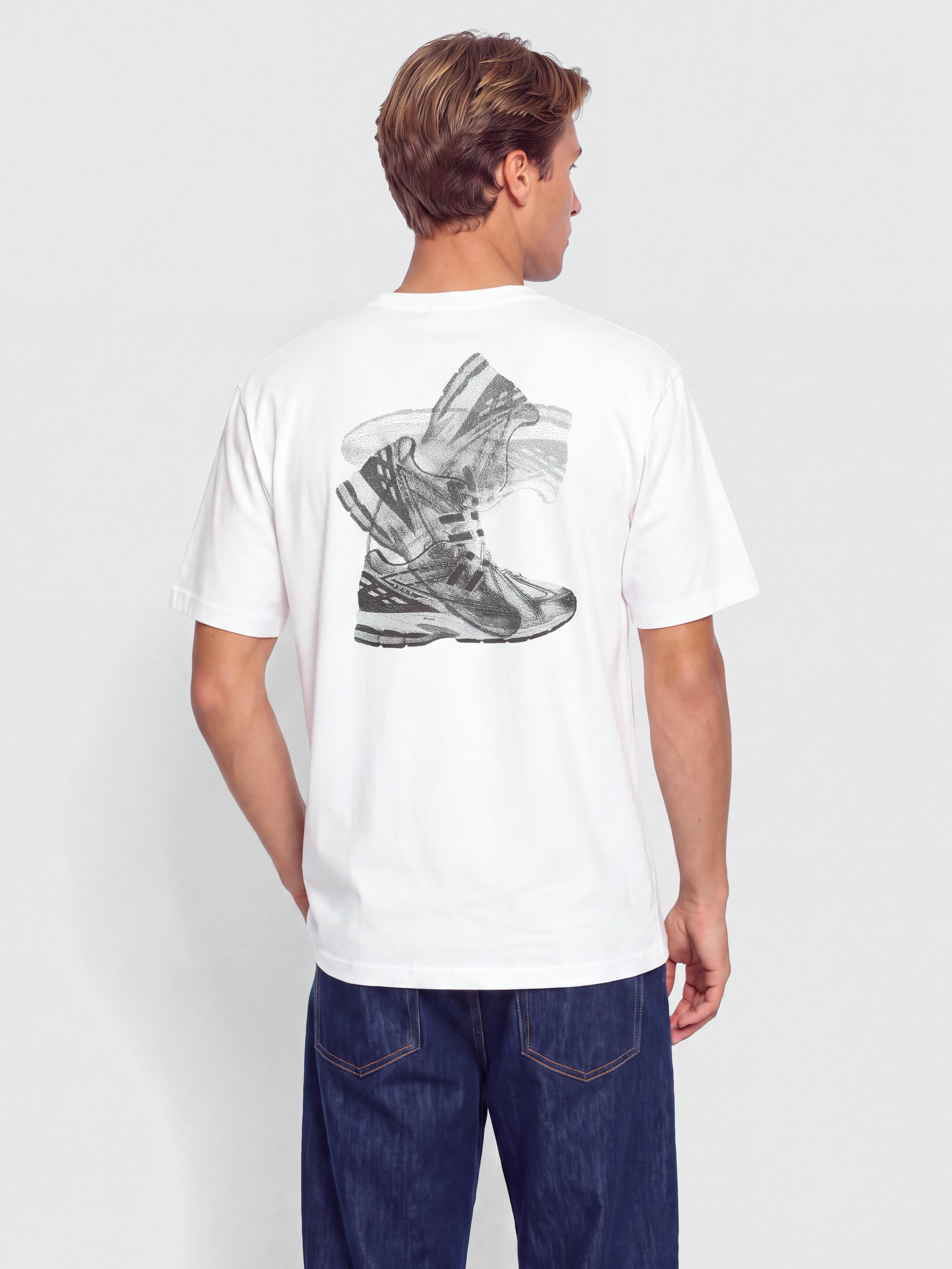 T-shirt New Balance Foggy Daze 1906 (white)