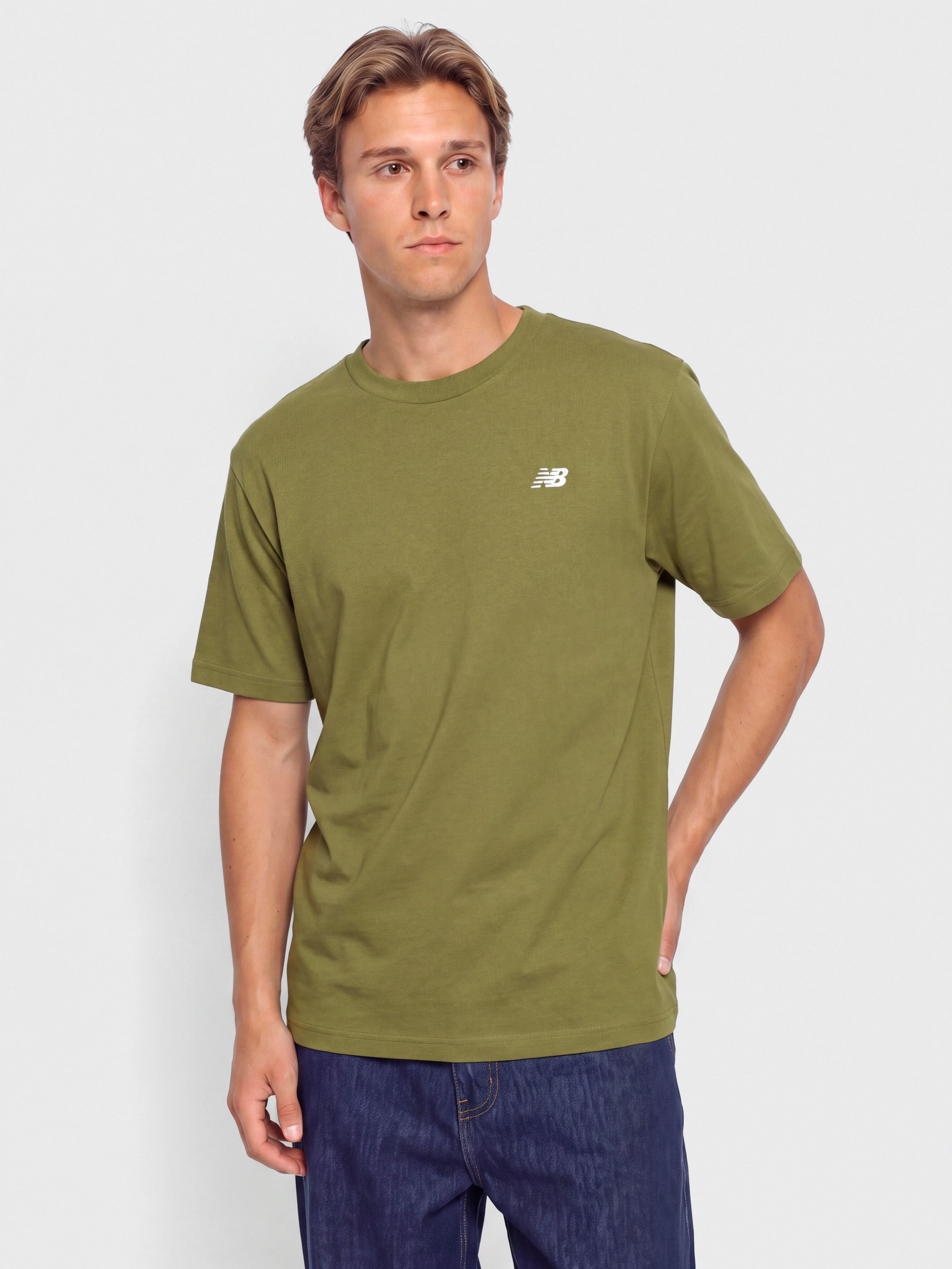 T-shirt New Balance Sport Essentials (sport green)