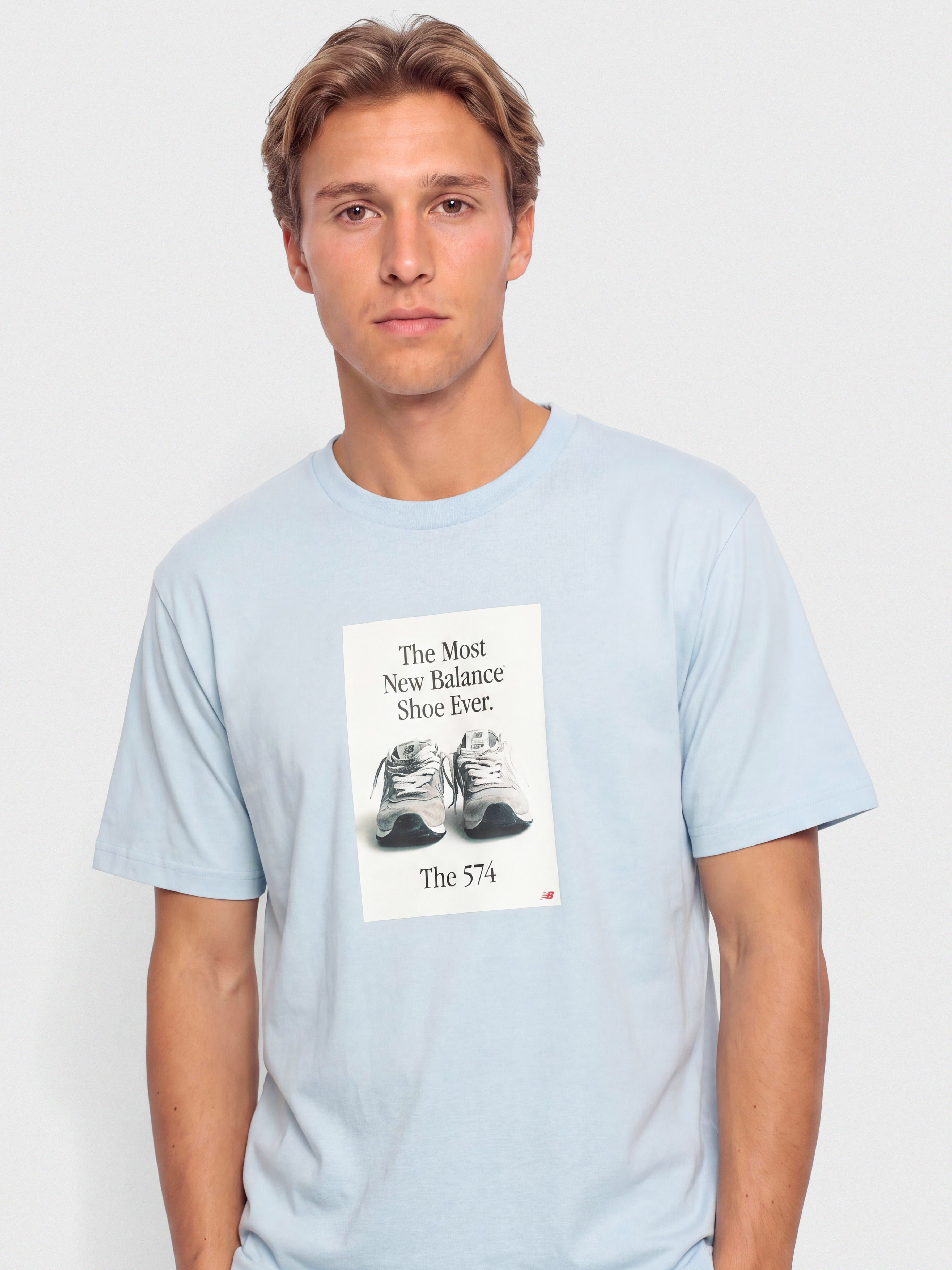 T-shirt New Balance 574 Ad (oxford blue)