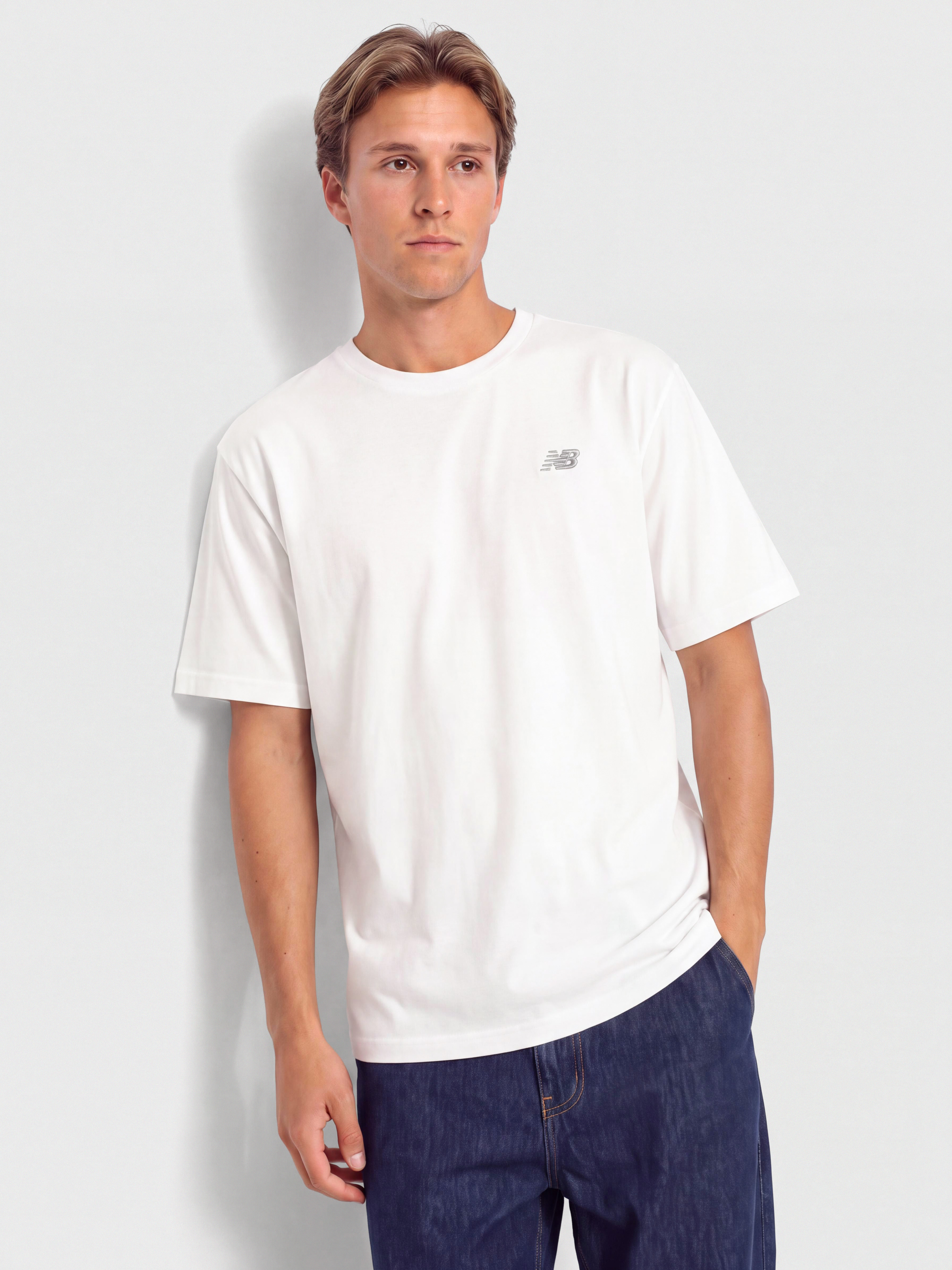 T-shirt New Balance Small Logo (white)