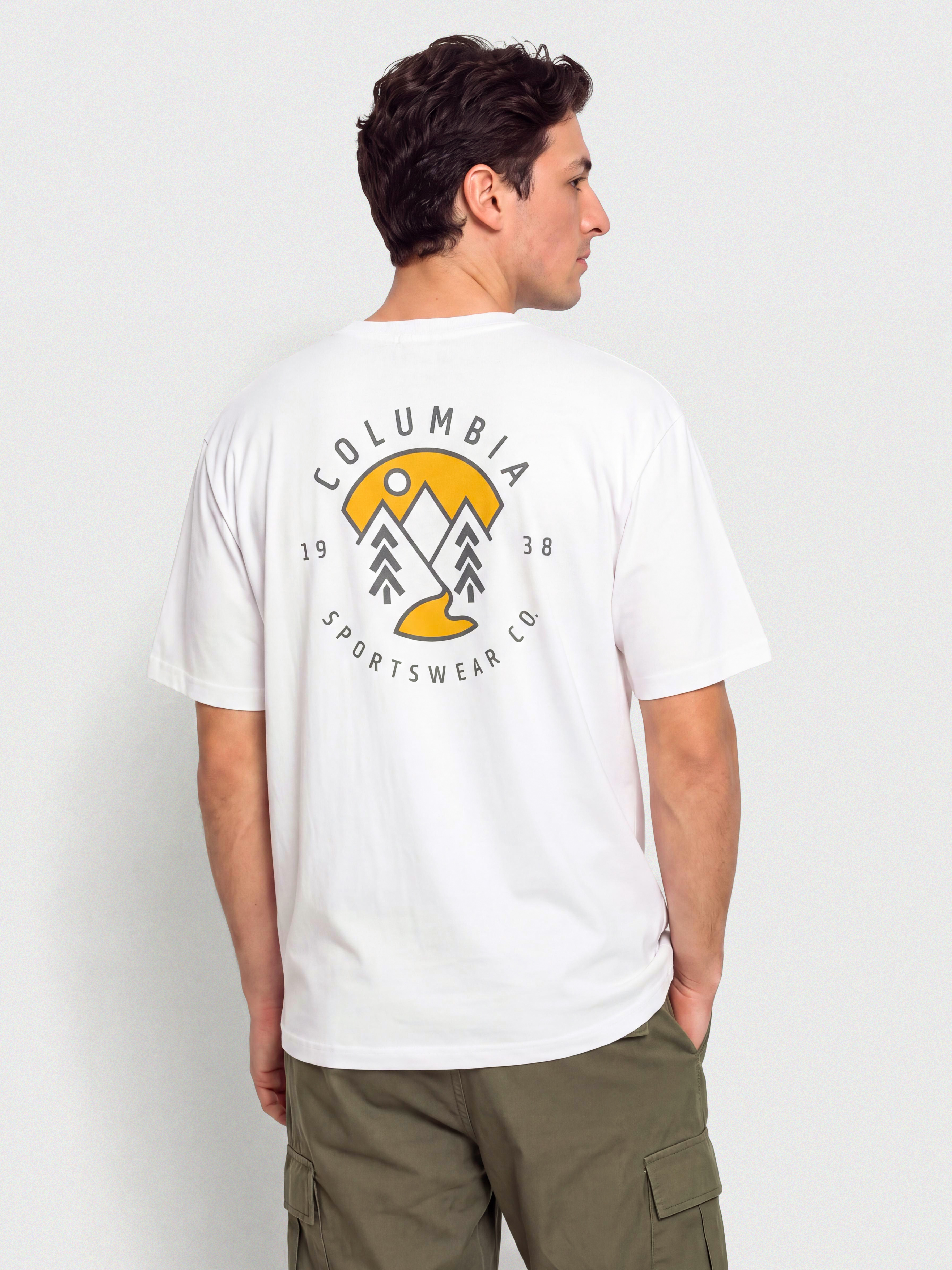 T-shirt Columbia CSC Outdoor Back Graphic (white/naturall)