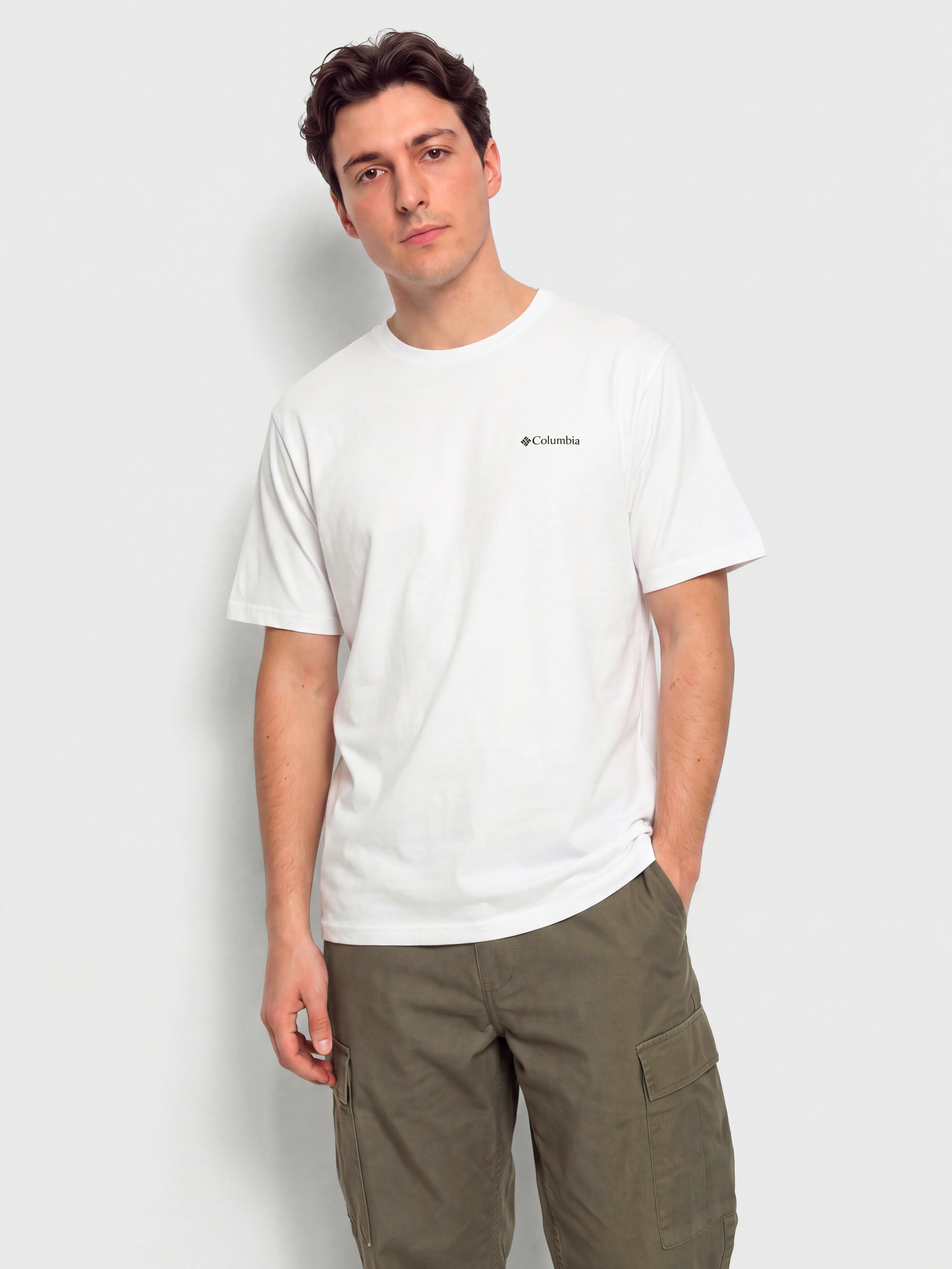 T-shirt Columbia CSC Outdoor Back Graphic (white/naturall)