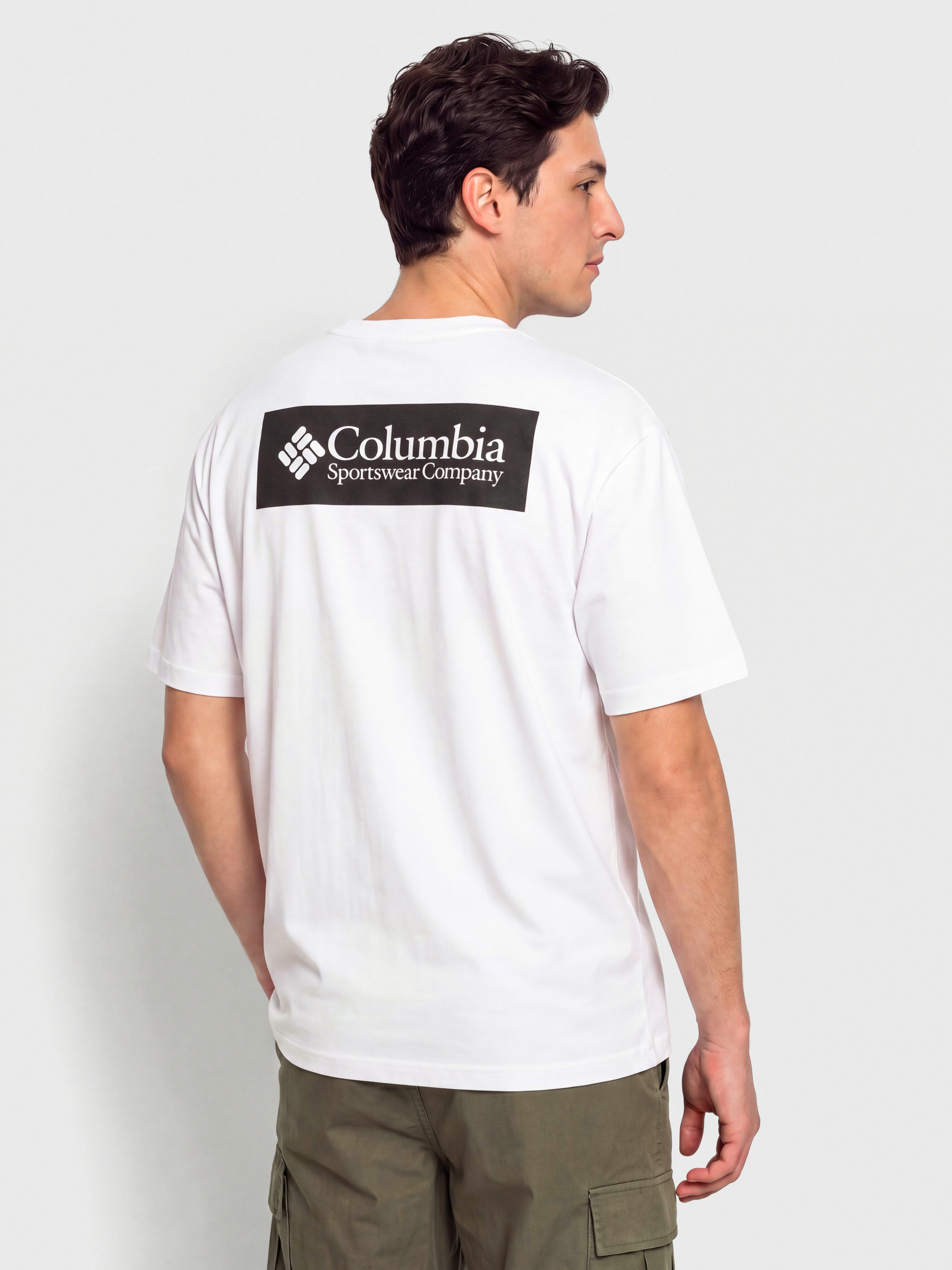 T-shirt Columbia CSC Heavyweight Iconic (white/csc box logo)