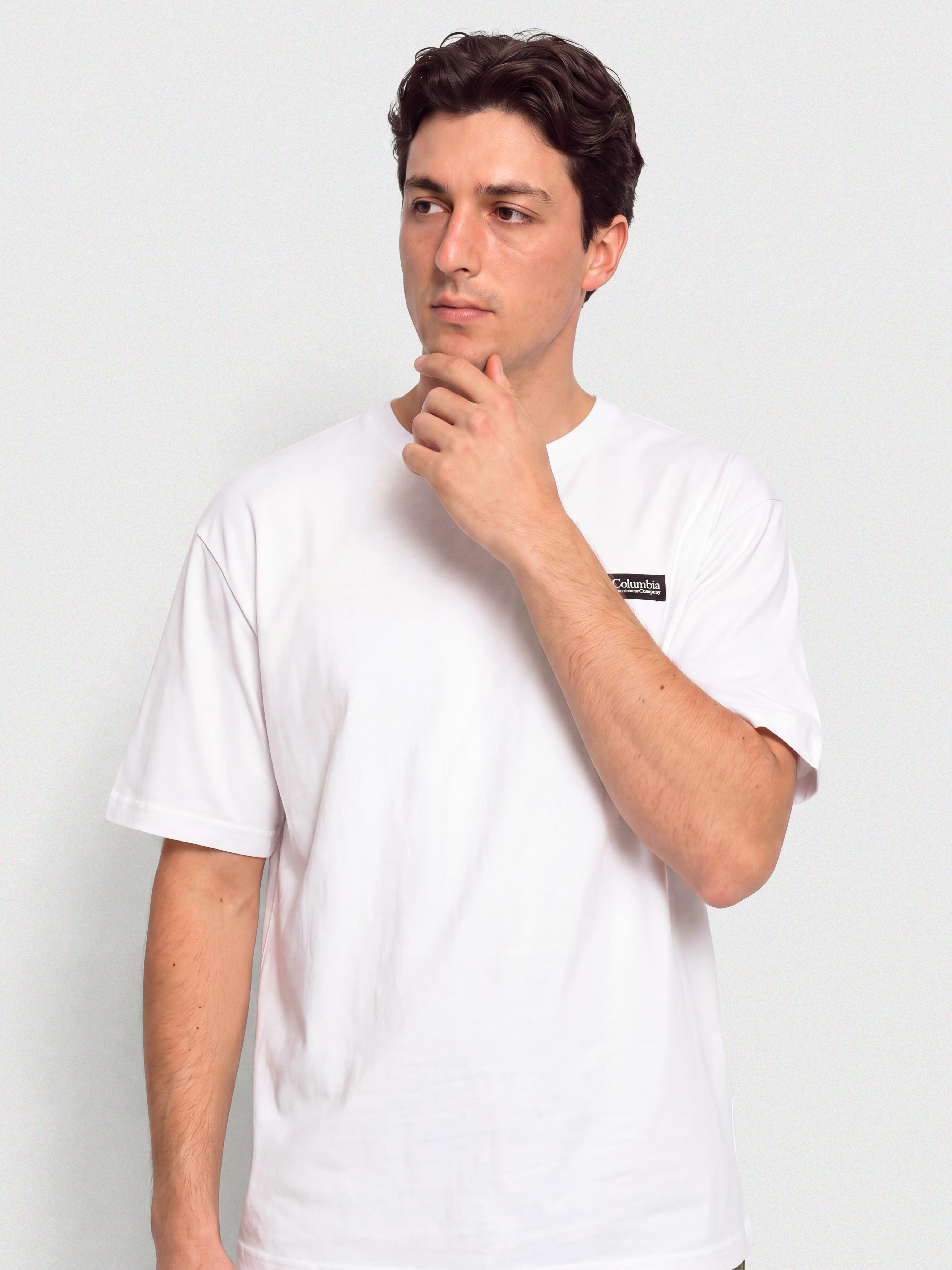 T-shirt Columbia CSC Heavyweight Iconic (white/csc box logo)