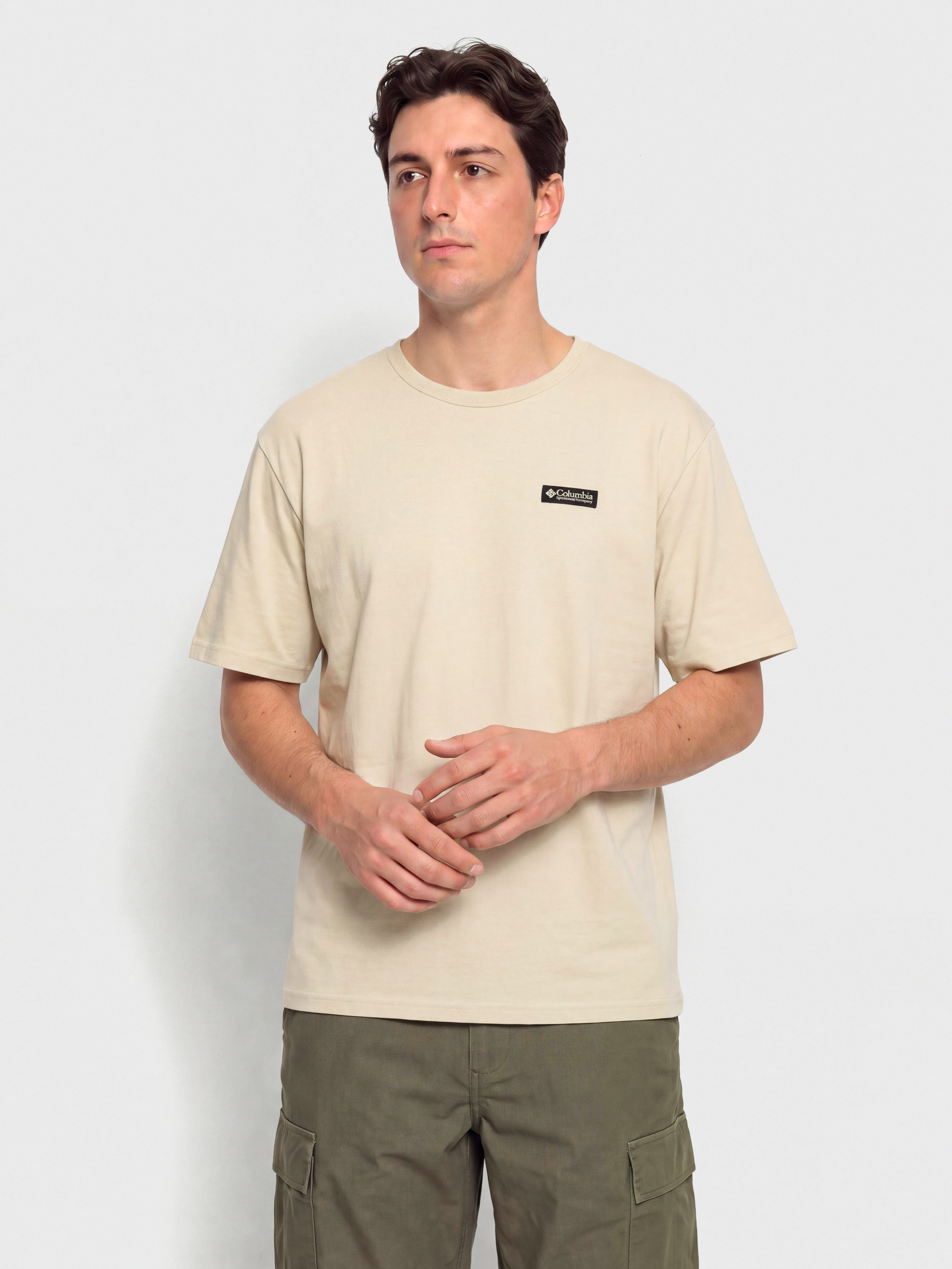 T-shirt Columbia CSC Heavyweight Iconic (dark stone/csc box logo)