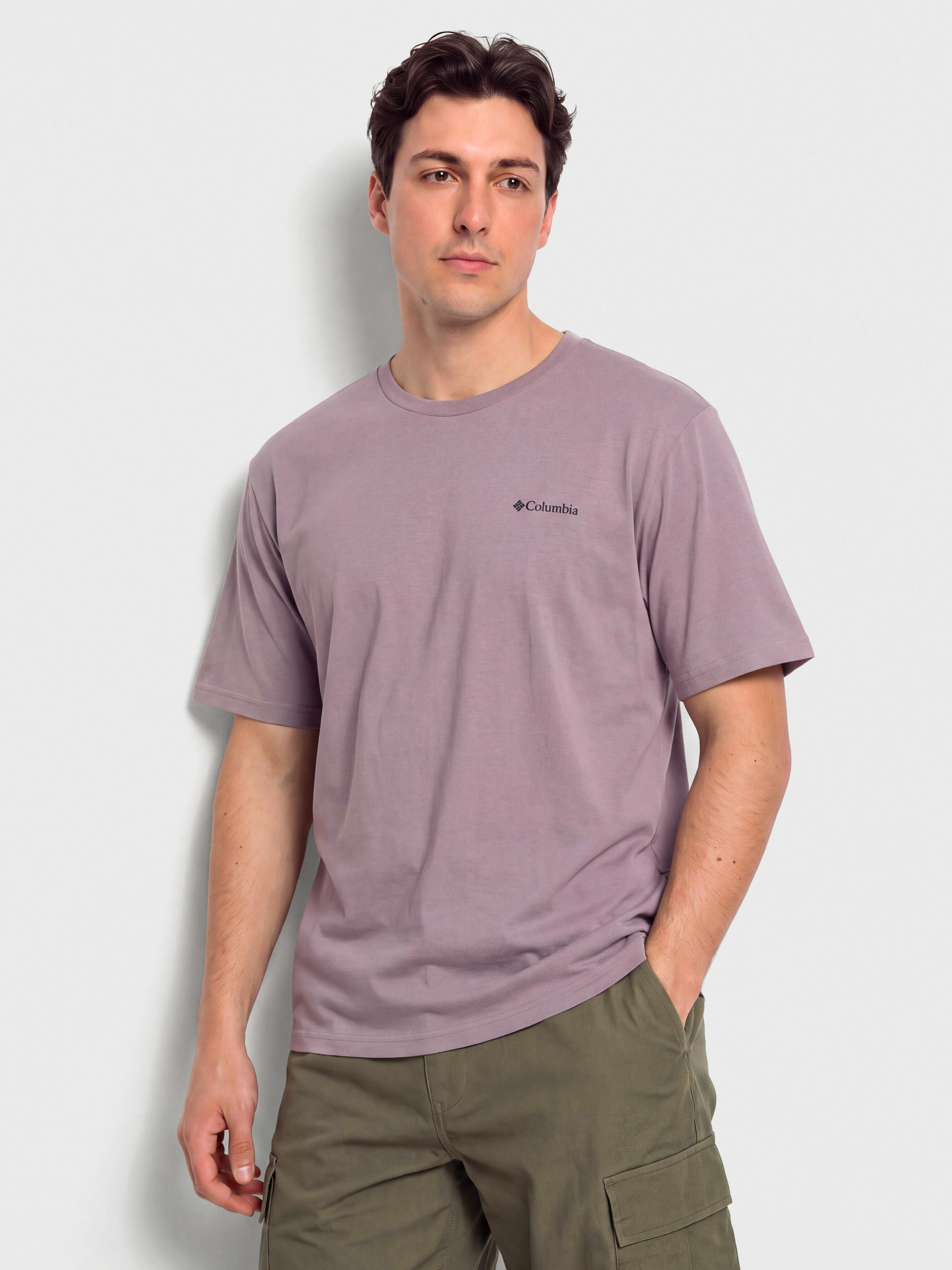 T-shirt Columbia CSC Logo Back (shale purple/boxy brand)