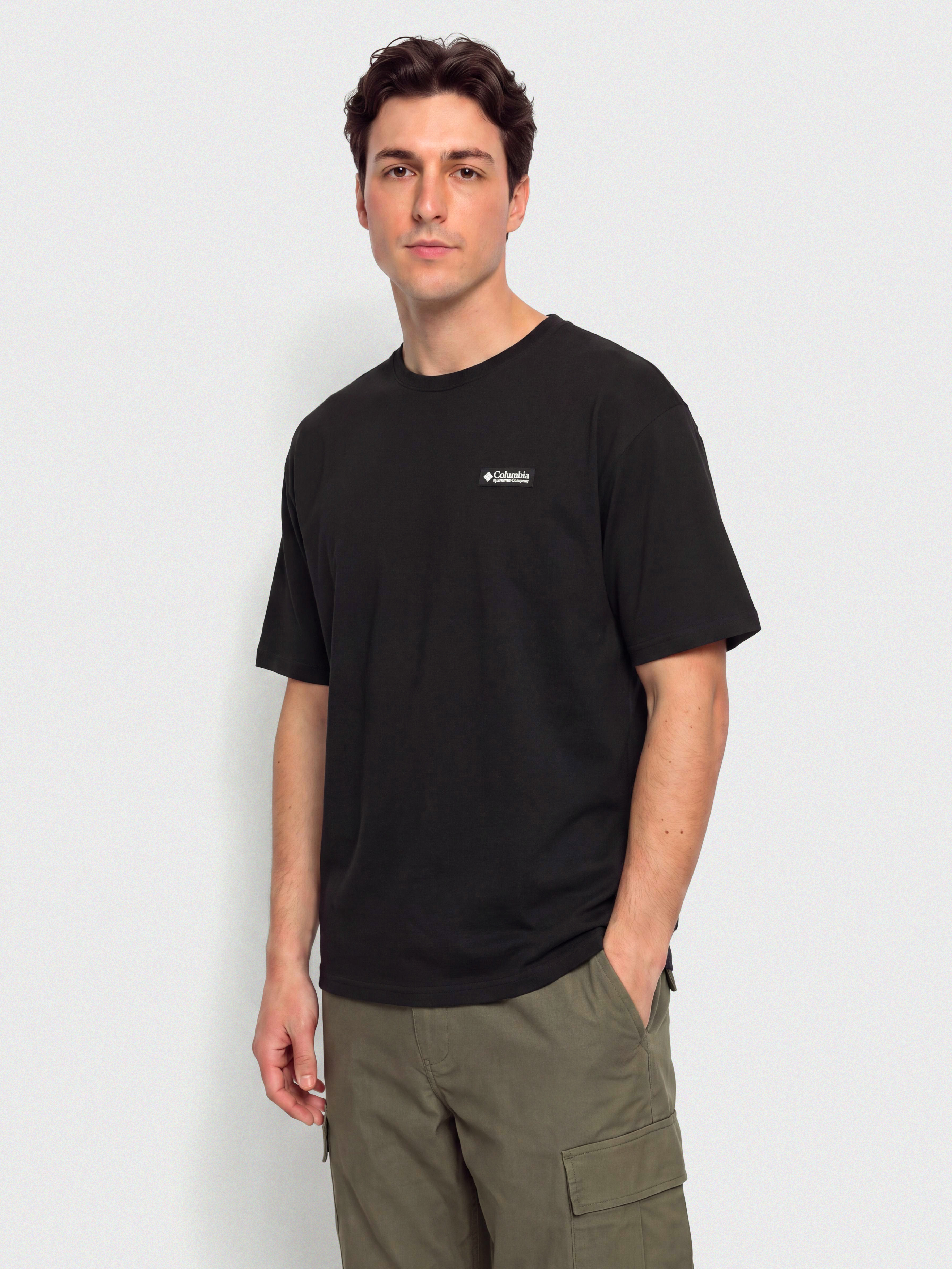 T-shirt Columbia CSC Heavyweight Back Graphic (black/photoreal)