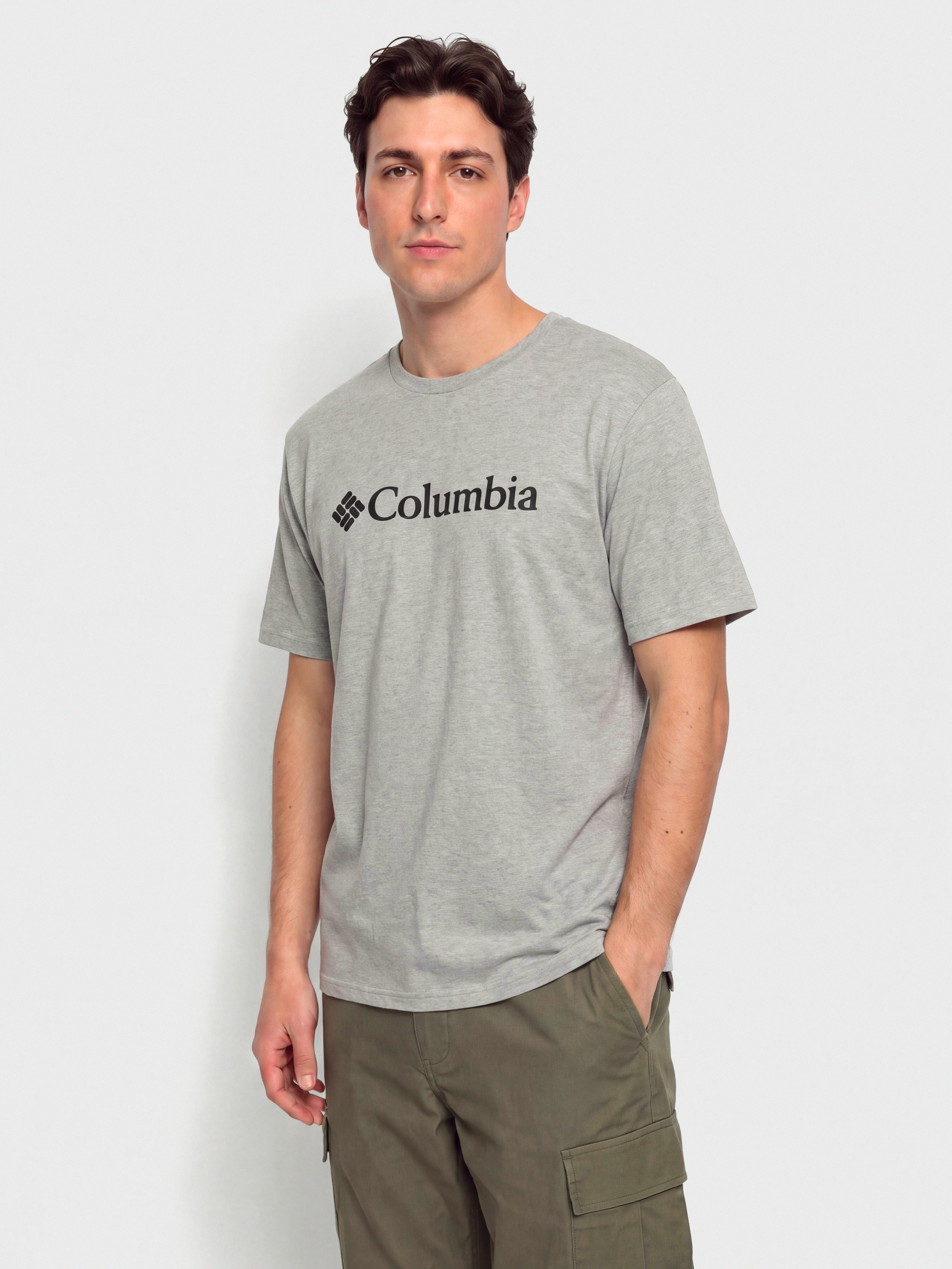 T-shirt Columbia CSC Basic Logo (columbia grey heather)