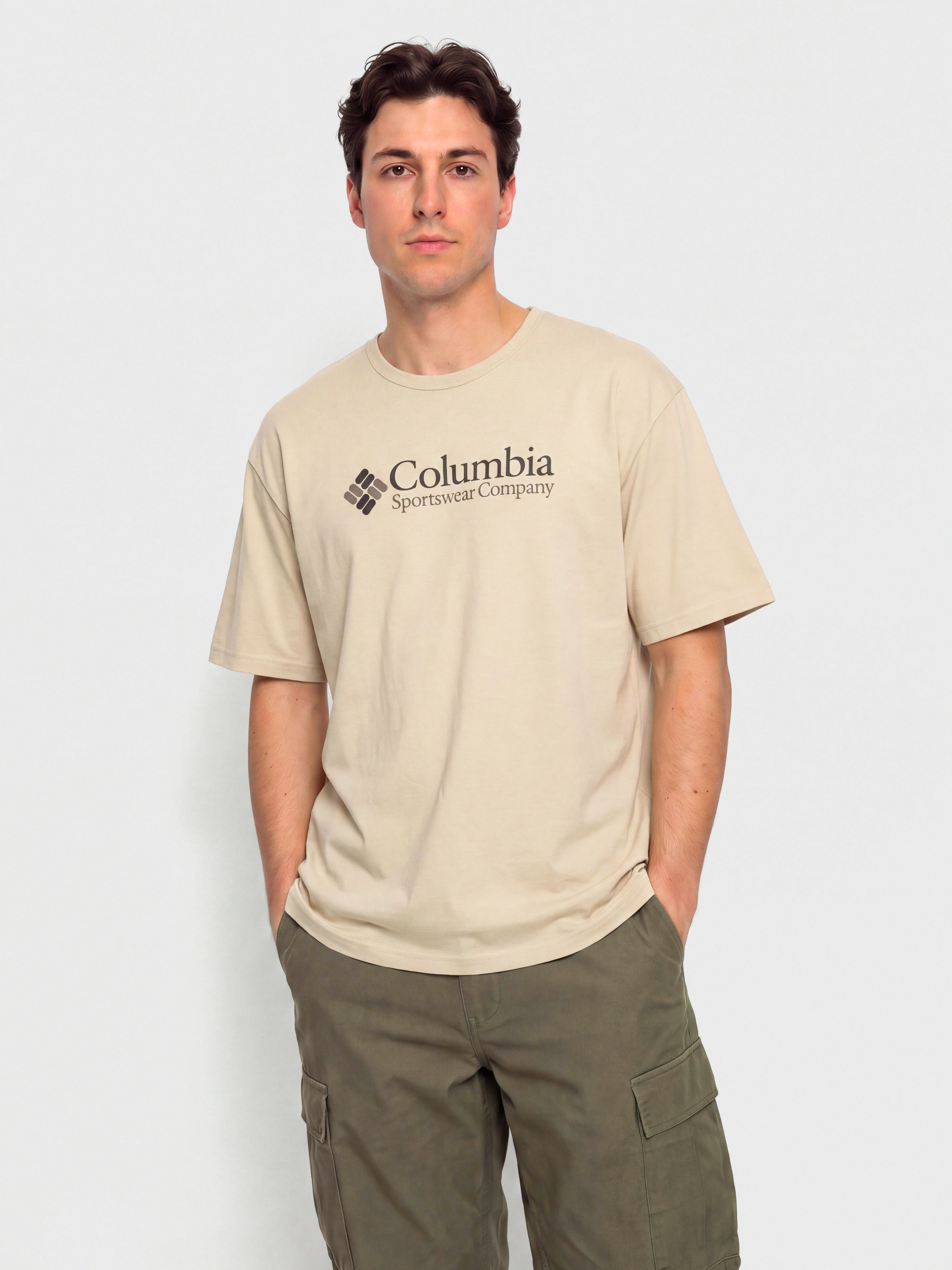 T-shirt Columbia CSC Heavyweight Logo (dark stone/csc)