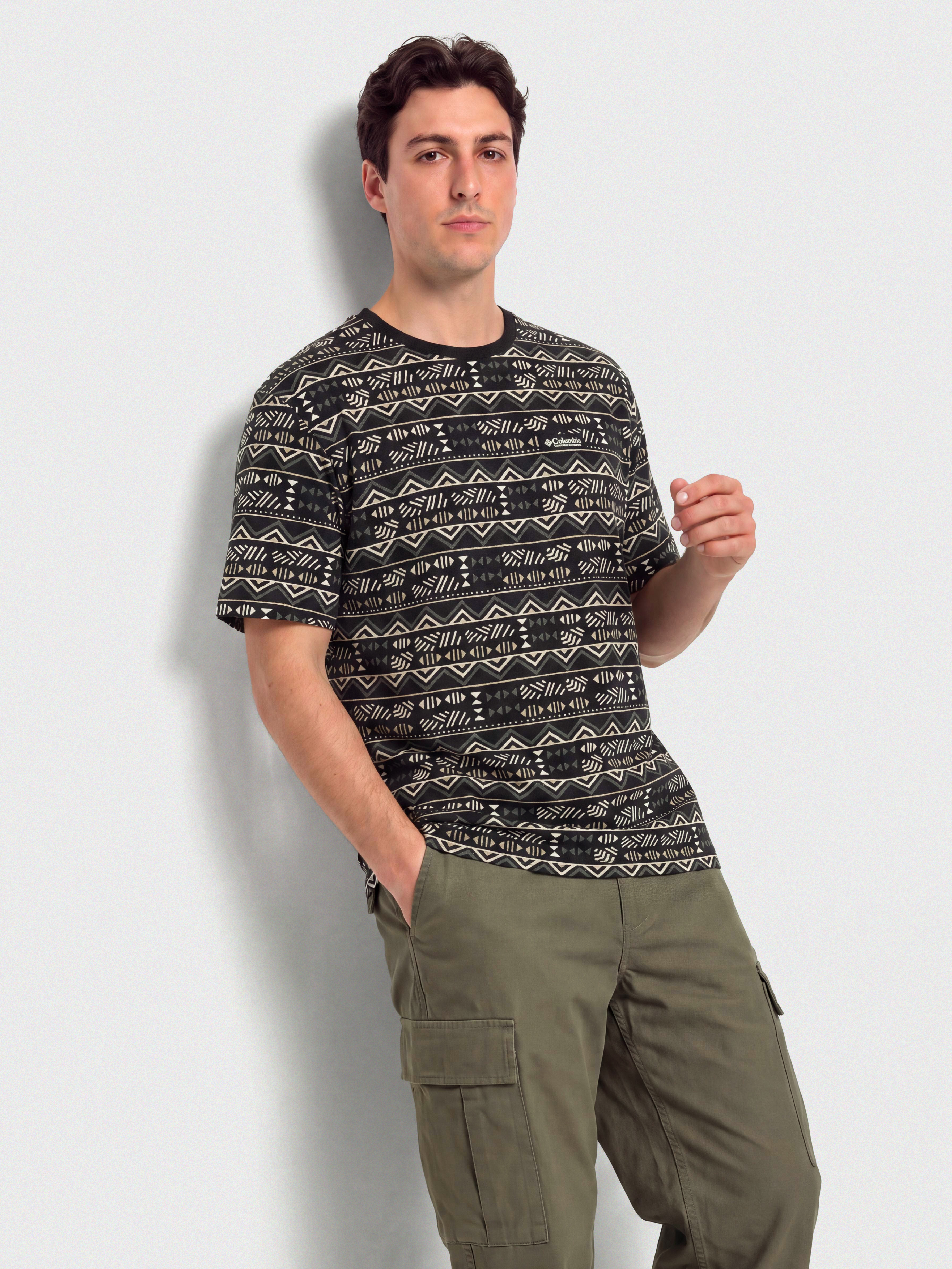 T-shirt Columbia CSC Heavyweight Printed (black/horizons)