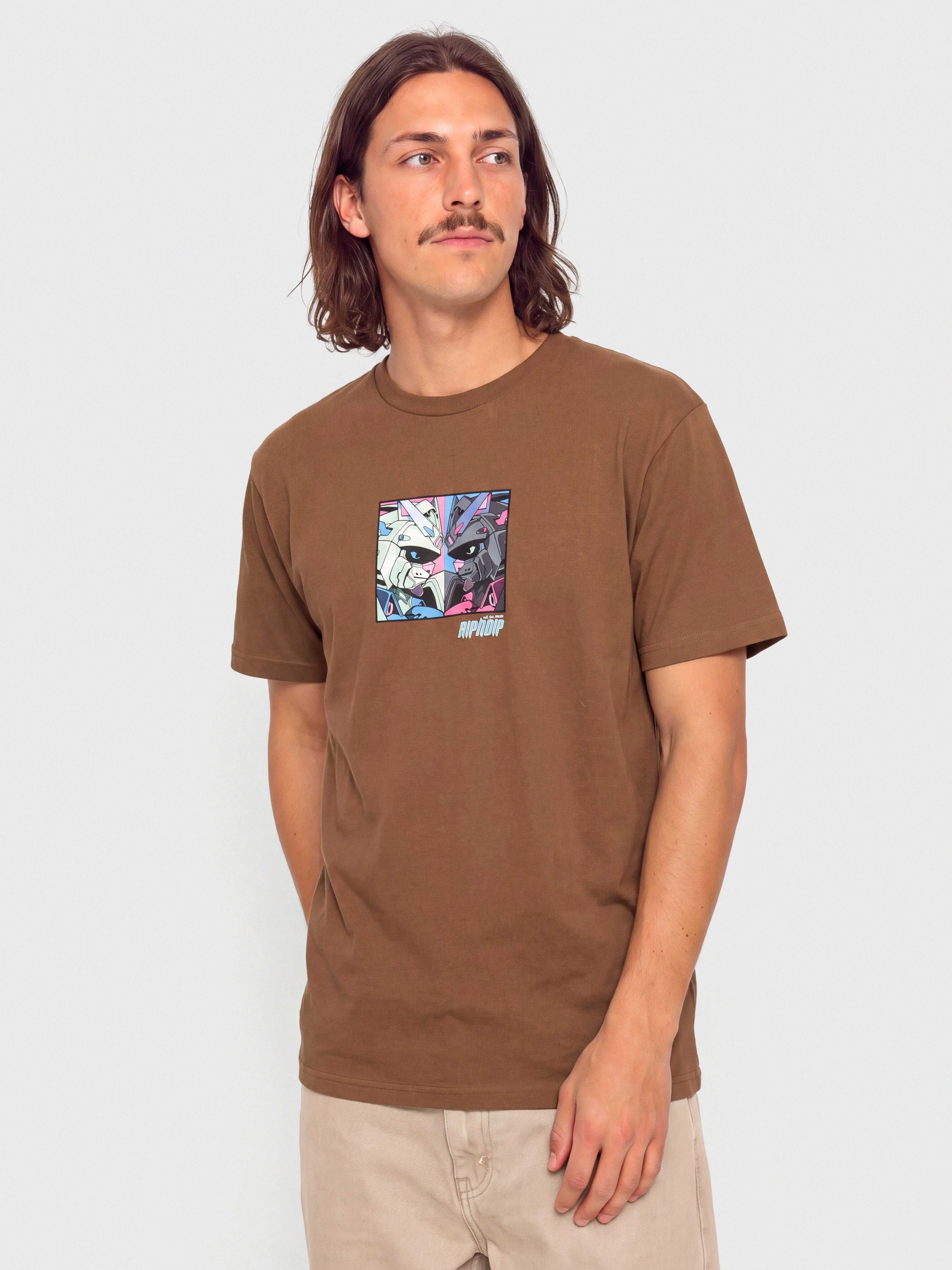 T-shirt RipNDip Nermbots (brown)