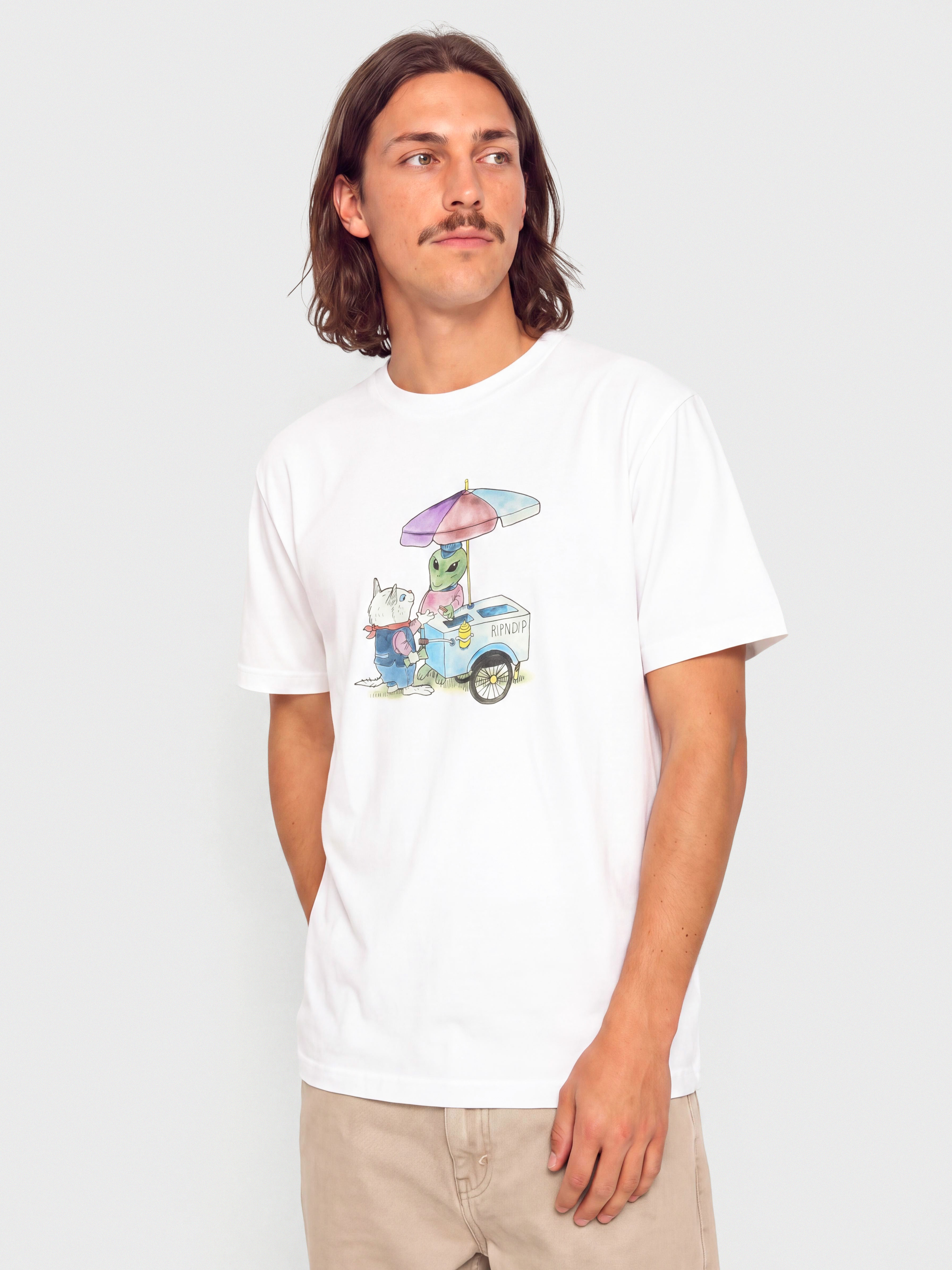 T-shirt RipNDip Nerm Frios (white)