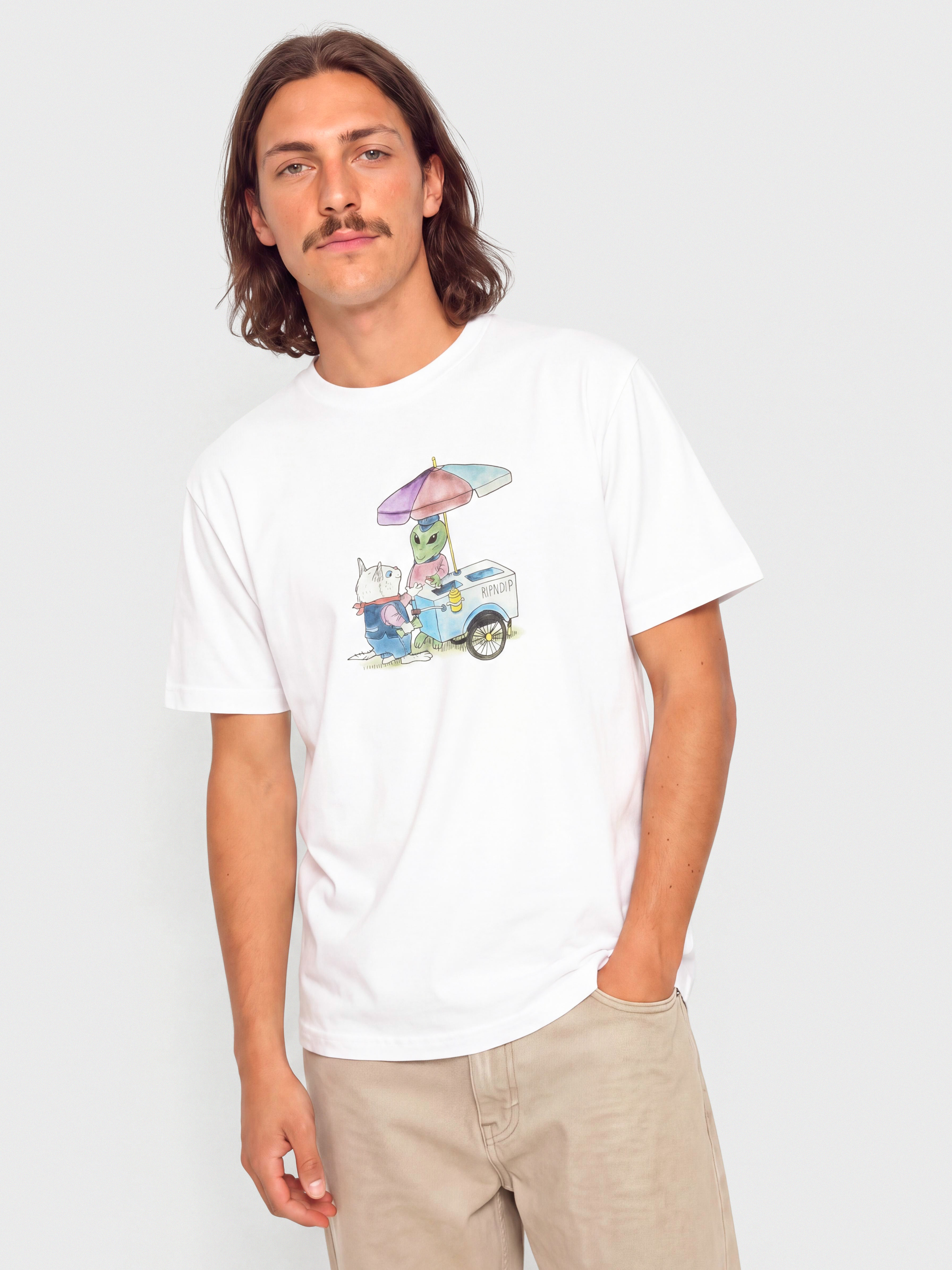 T-shirt RipNDip Nerm Frios (white)