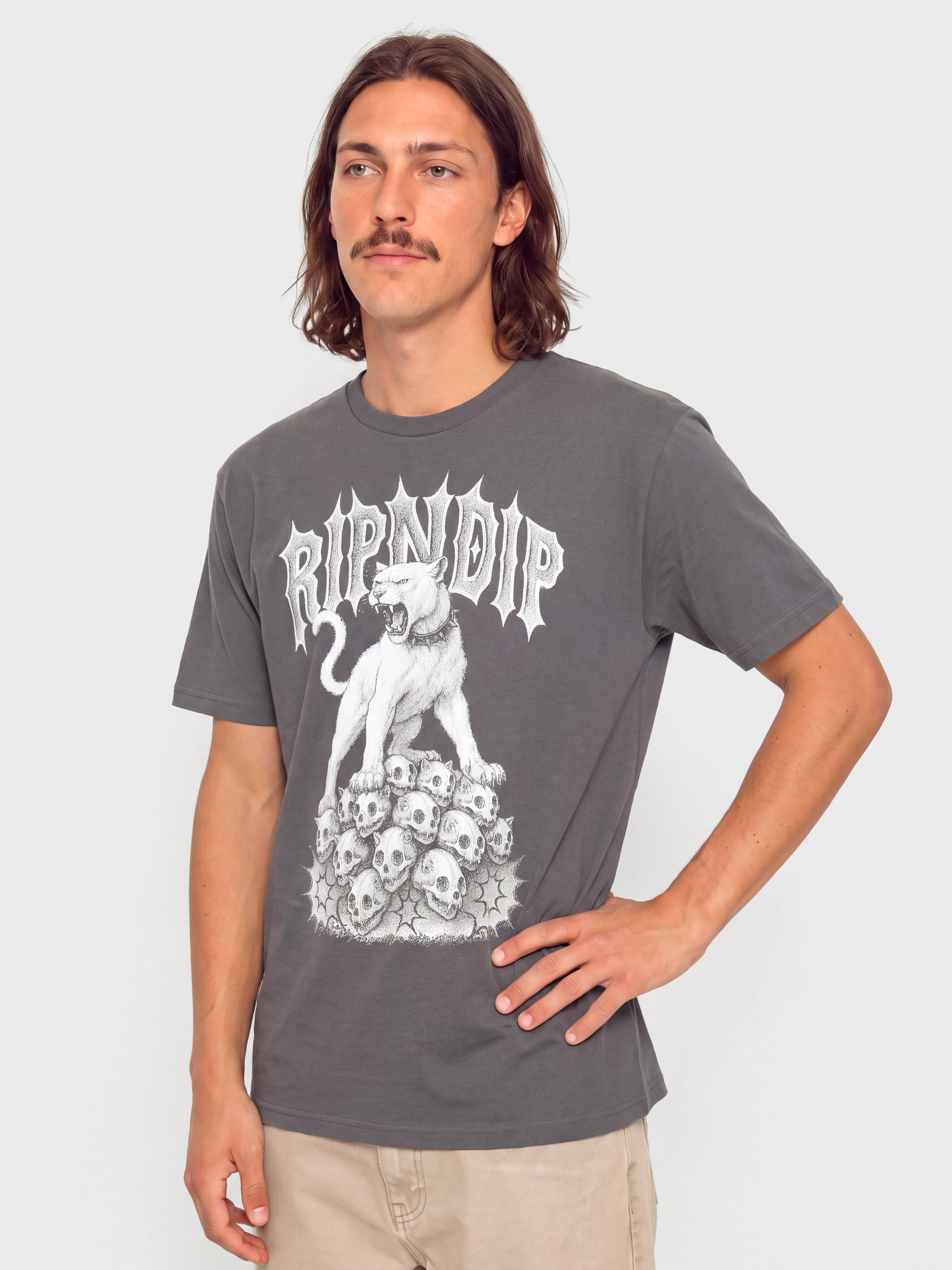 T-shirt RipNDip Wasteland (charcoal)