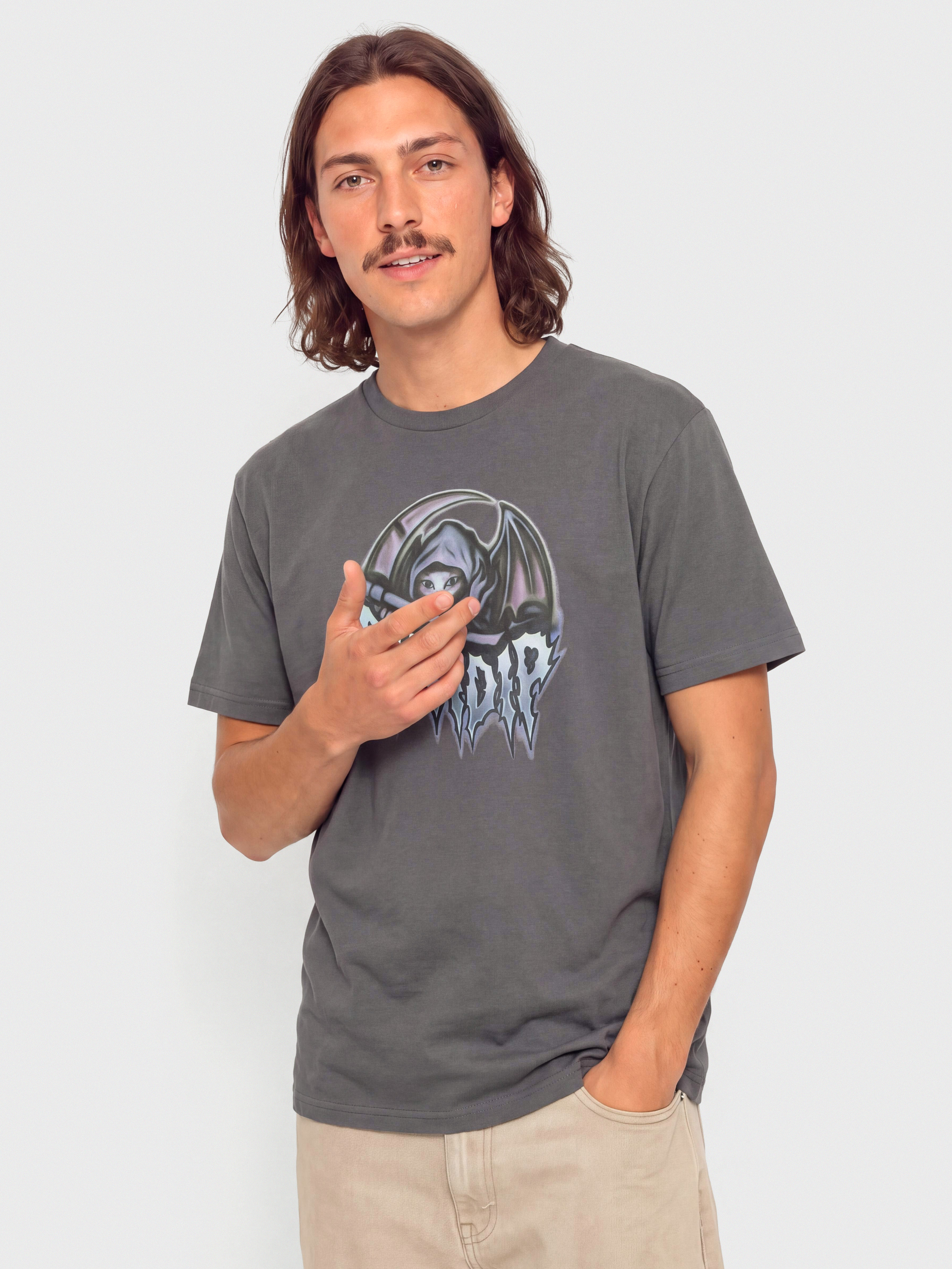 T-shirt RipNDip Out Of Time (charcoal)
