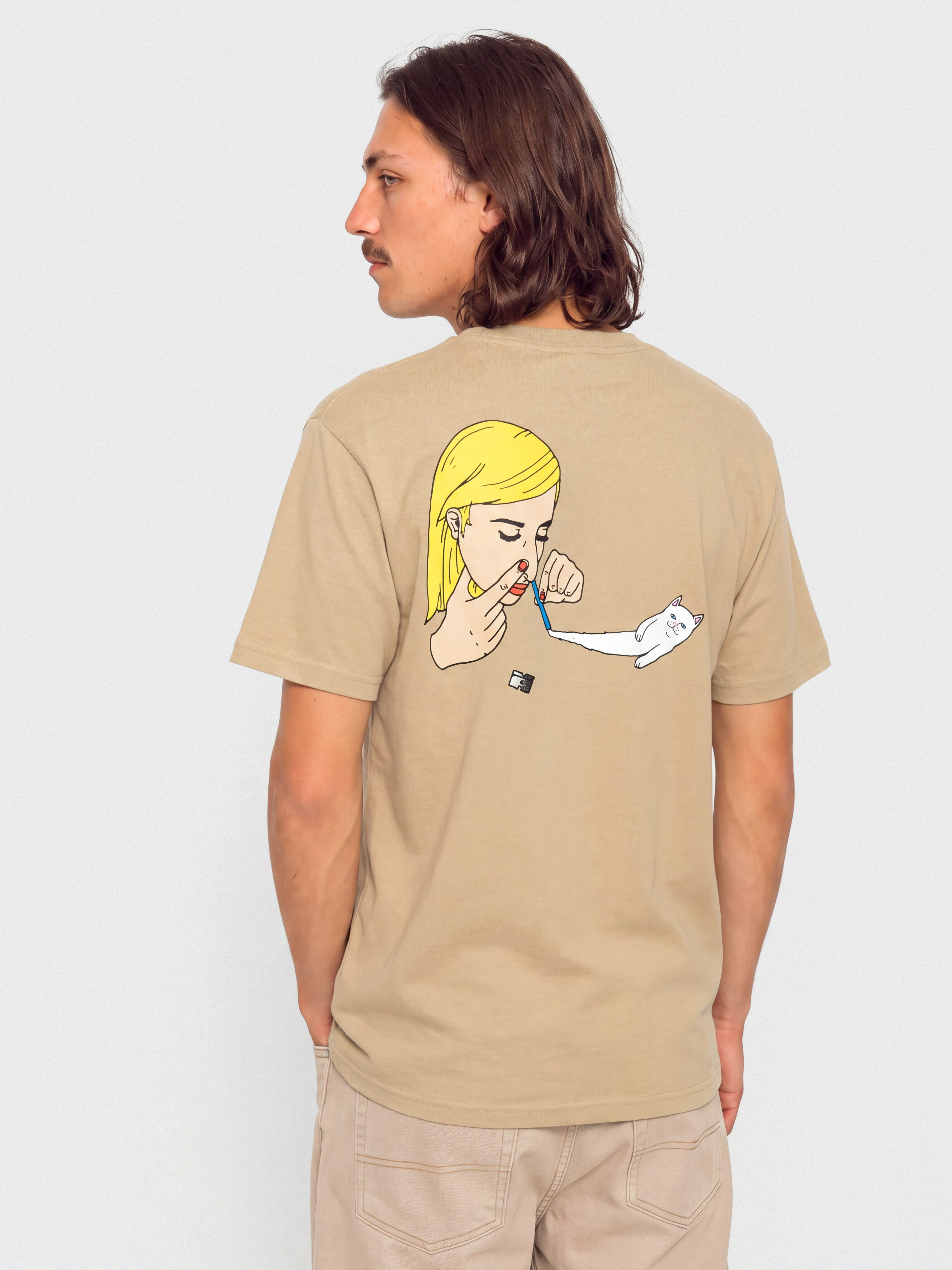 T-shirt RipNDip Coco Nerm (tan)