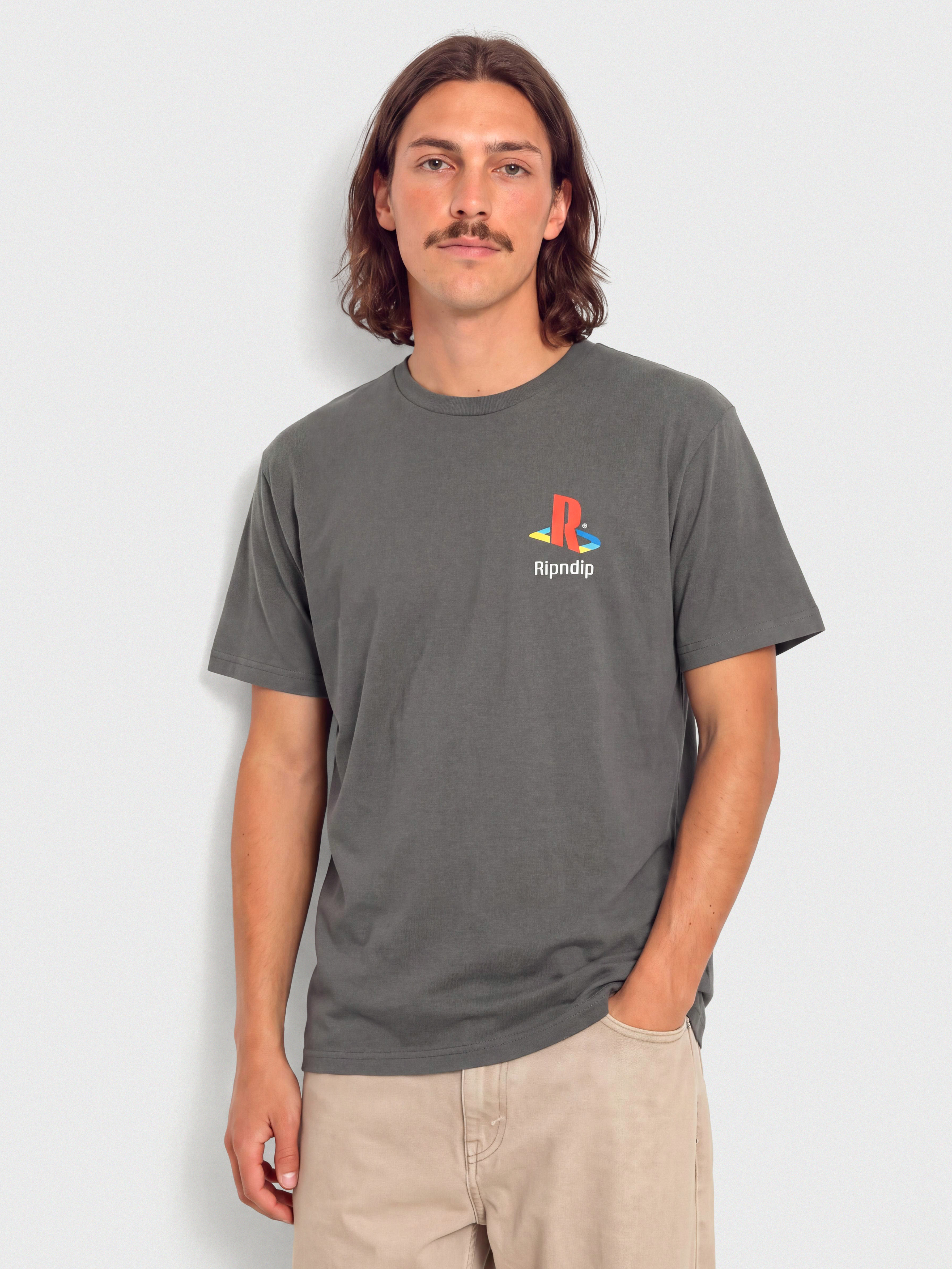T-shirt RipNDip NermII (charcoal)
