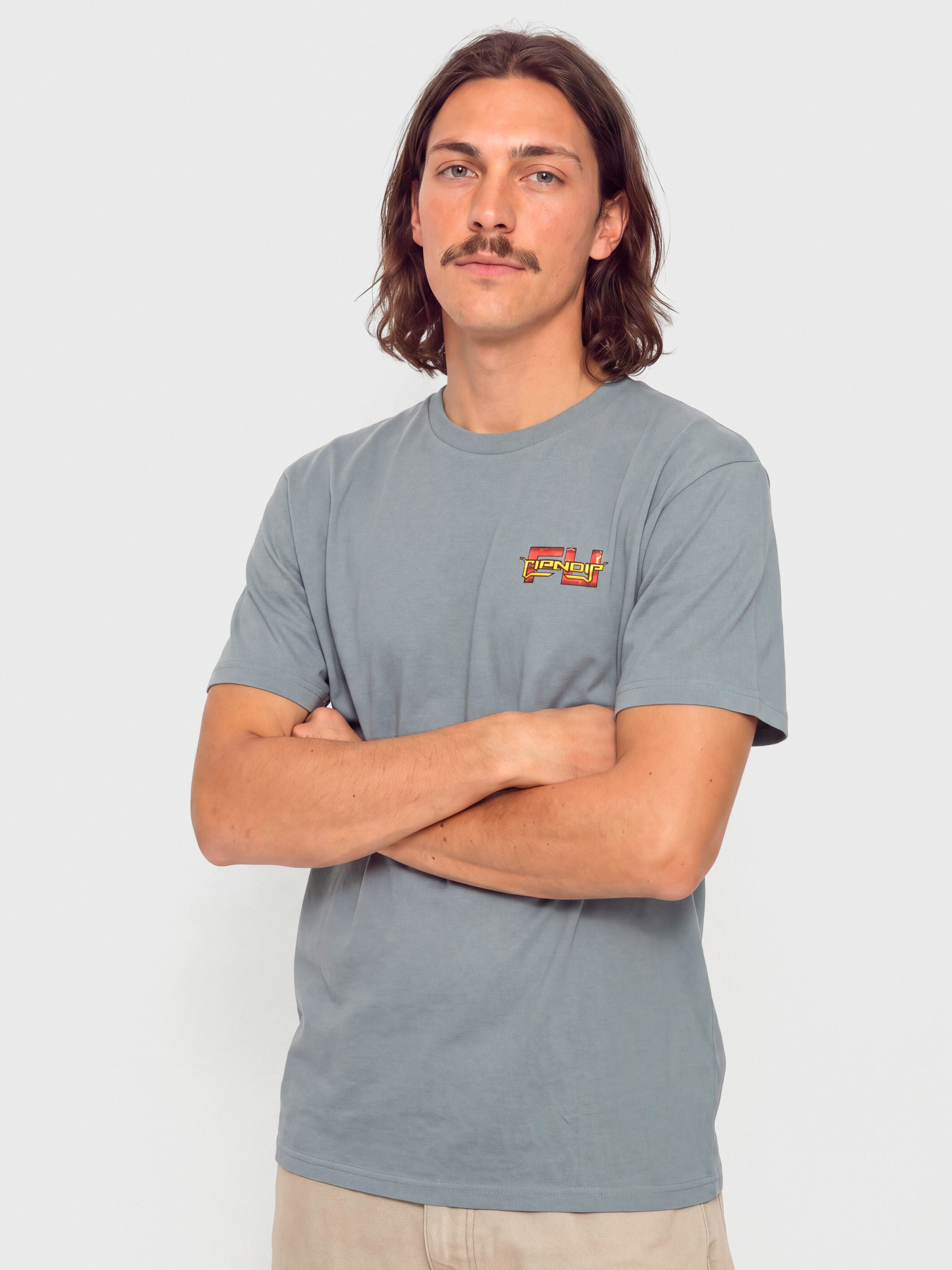 T-shirt RipNDip Fight (dusty slate)