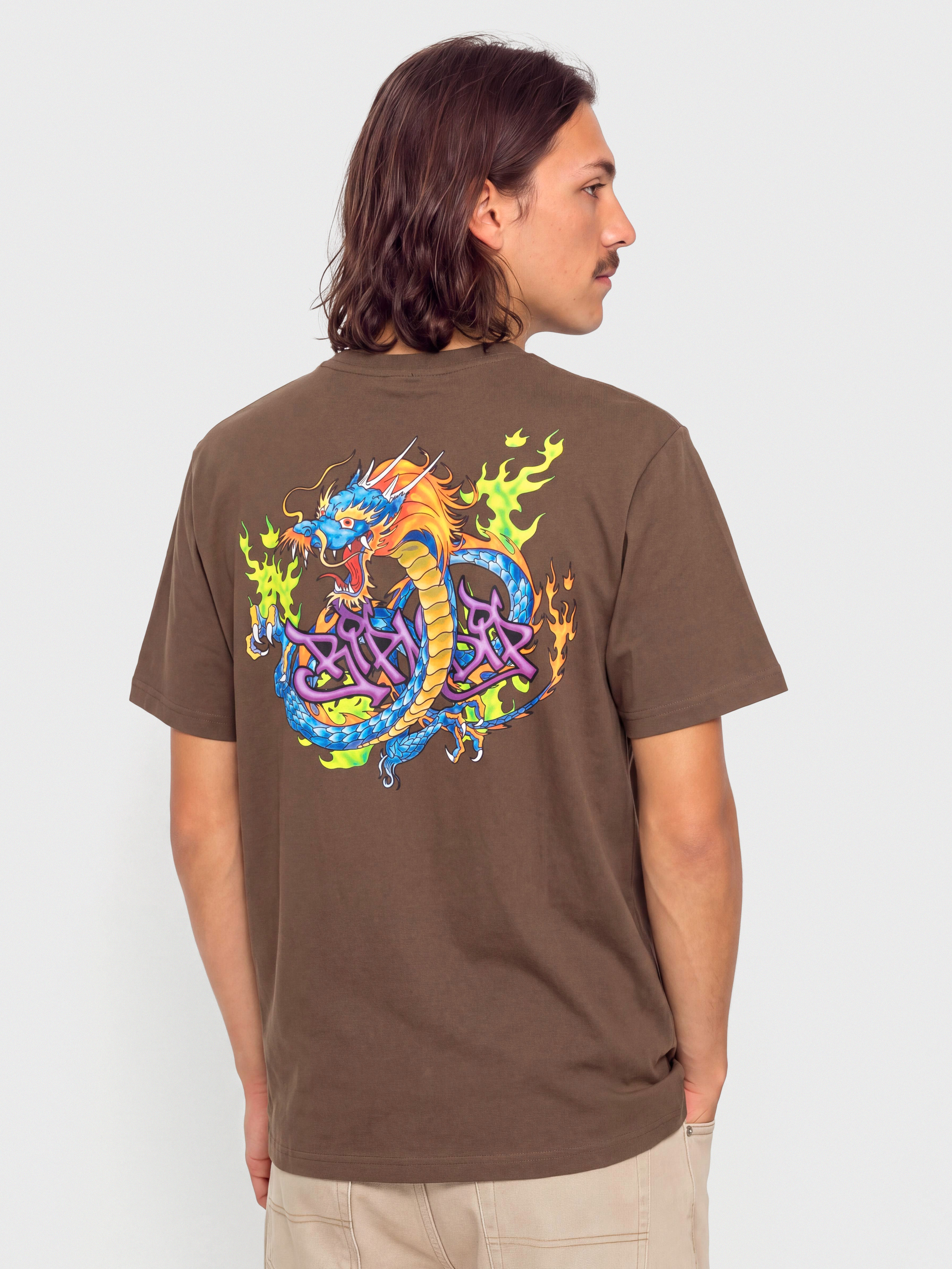 T-shirt RipNDip Dragonology (dark brown)