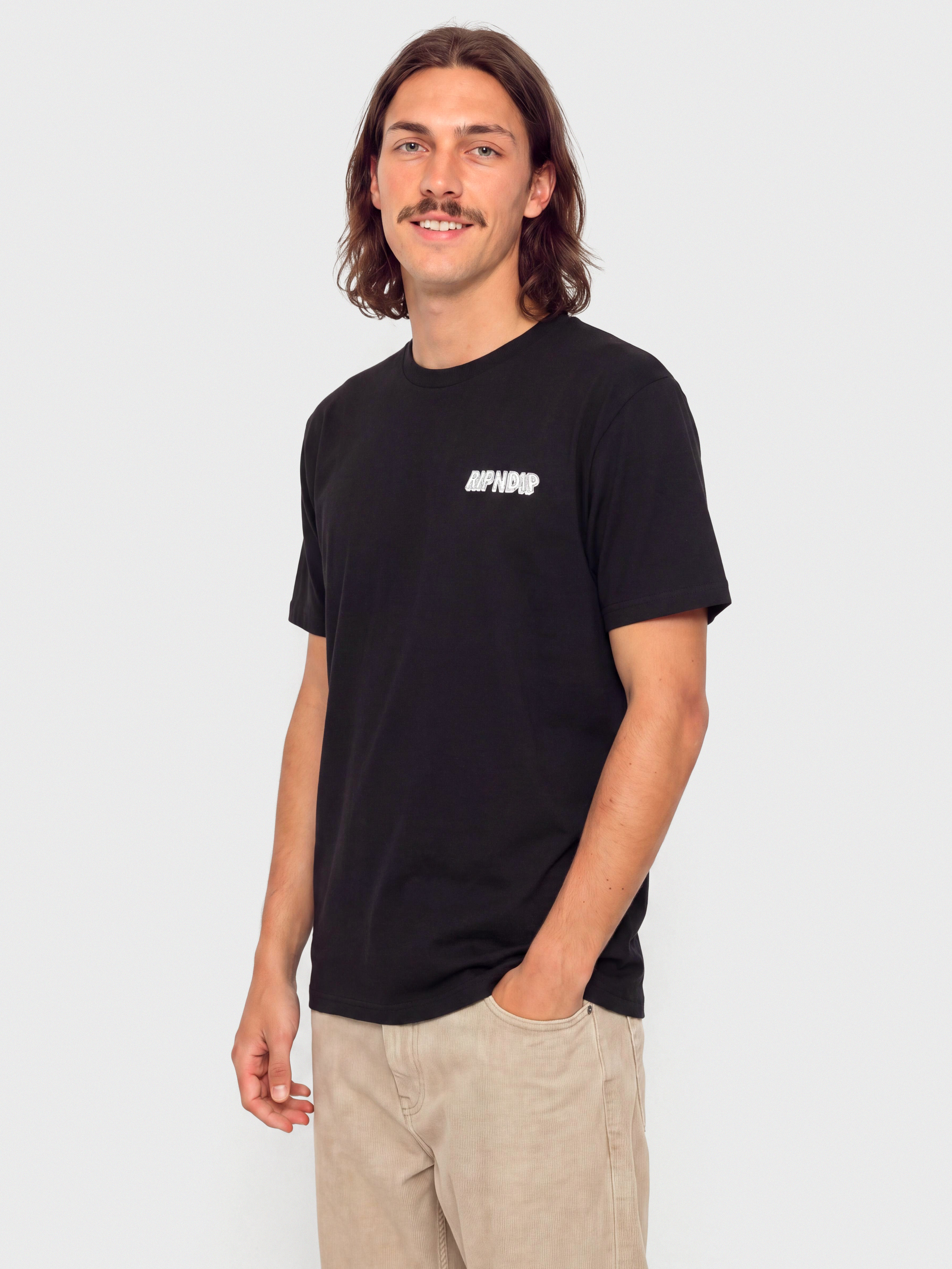 T-shirt RipNDip Colossus (black wash)