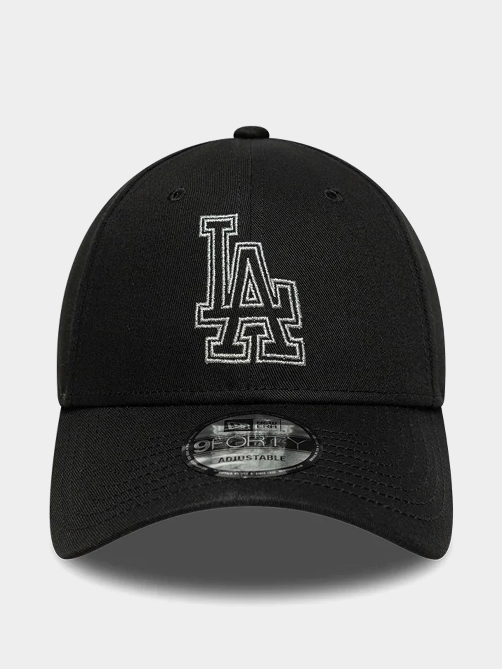 Czapka z daszkiem New Era Metallic Outline 9Forty Los Angeles Dodgers (black)