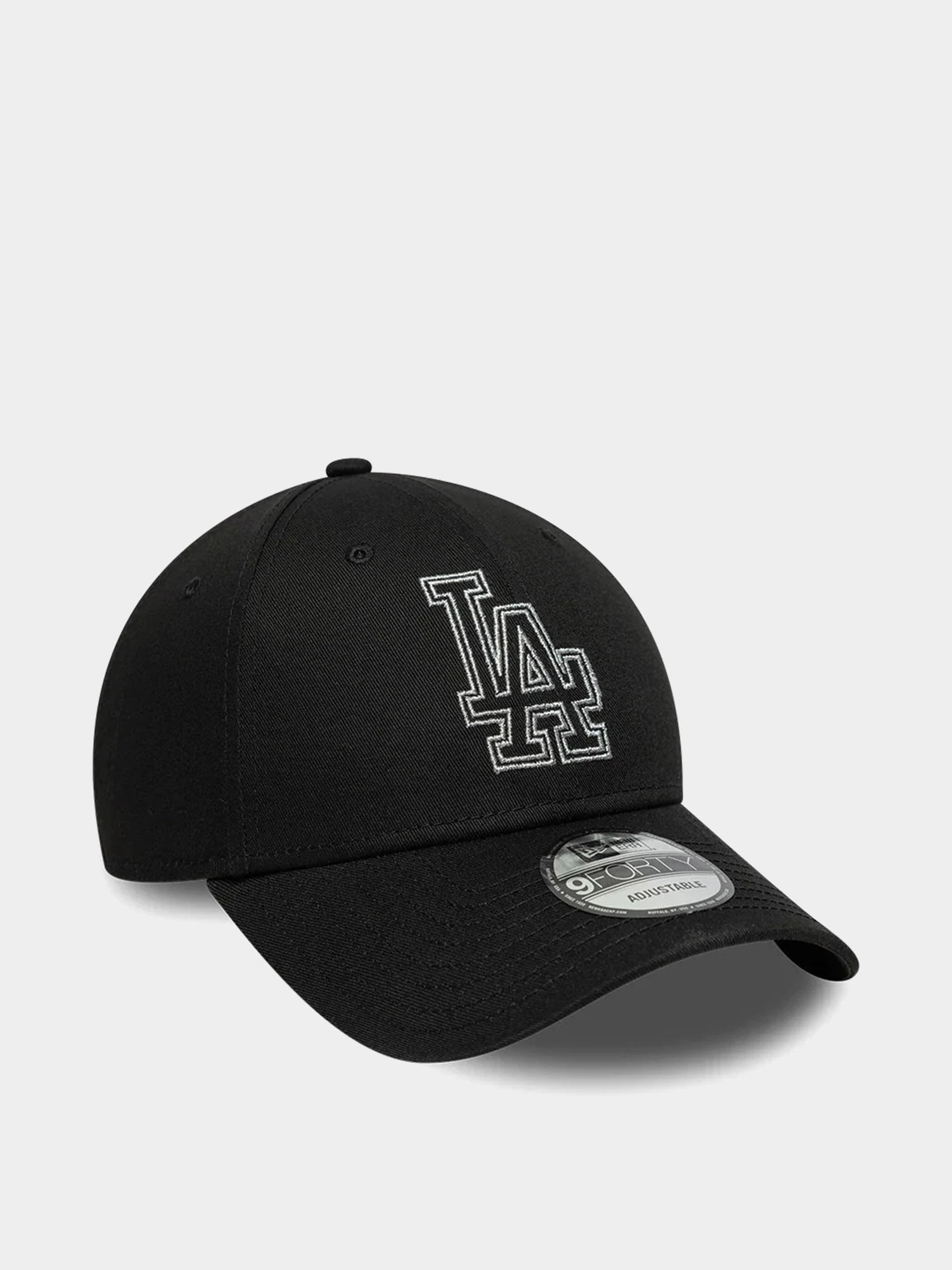 Czapka z daszkiem New Era Metallic Outline 9Forty Los Angeles Dodgers (black)